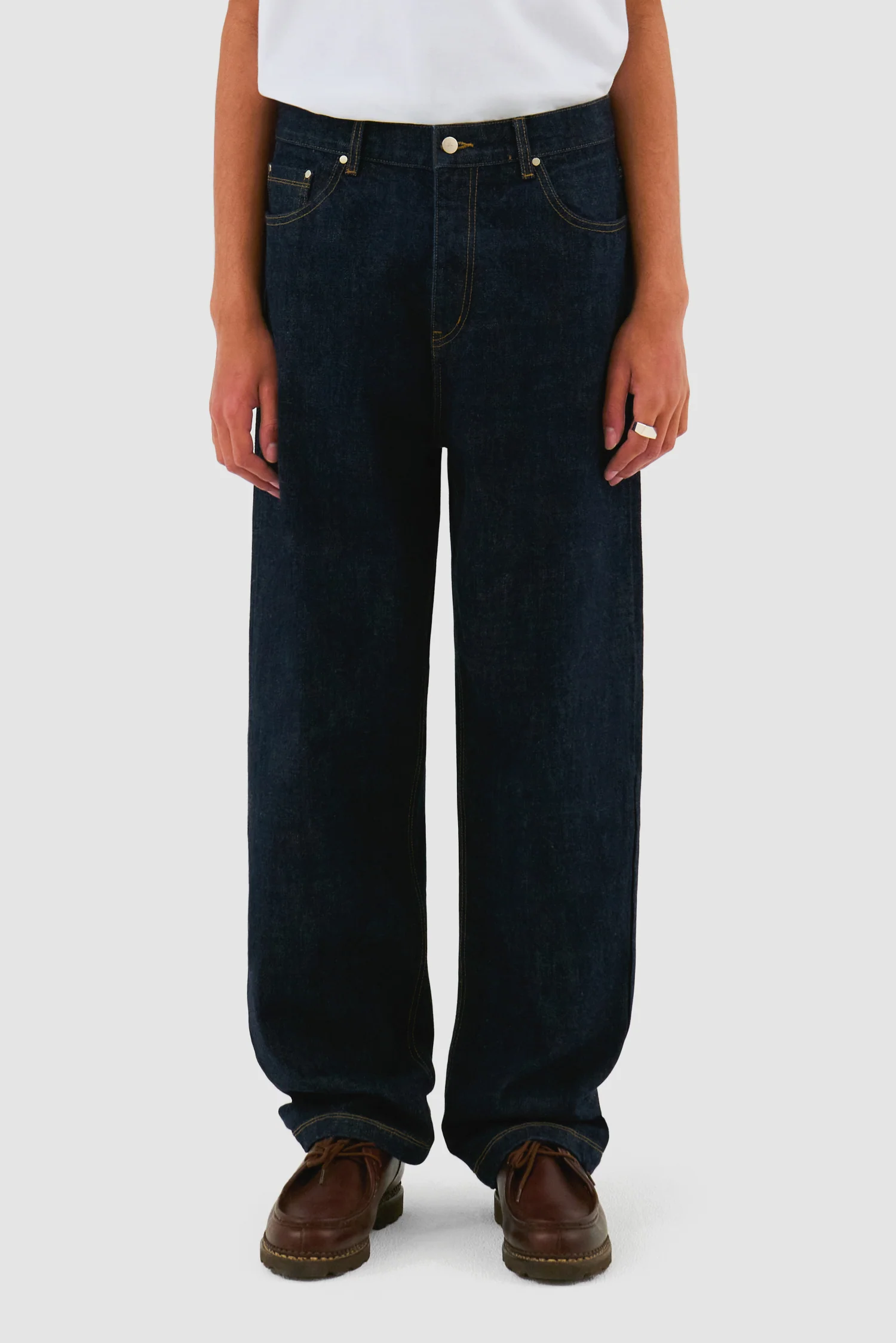 Denim Pants - Raw Denim - Image 2