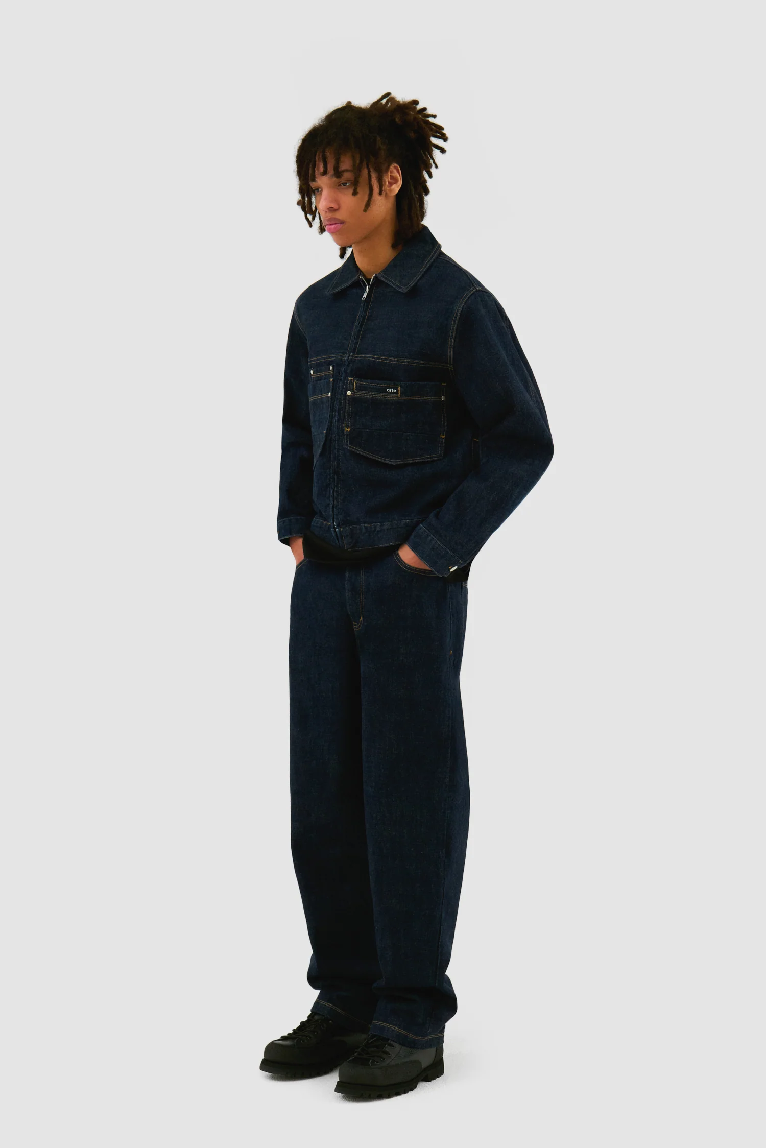 Denim Pants - Raw Denim - Image 5