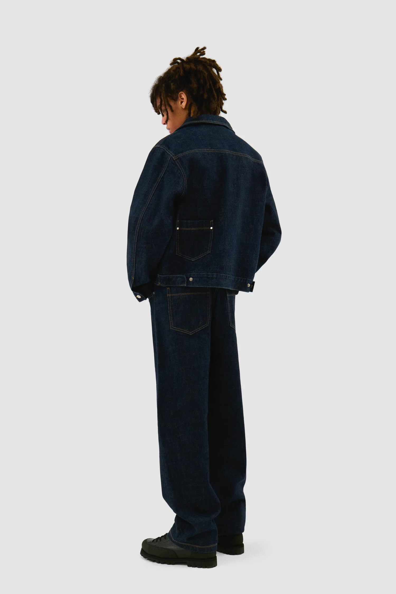 Denim Pants - Raw Denim - Image 6