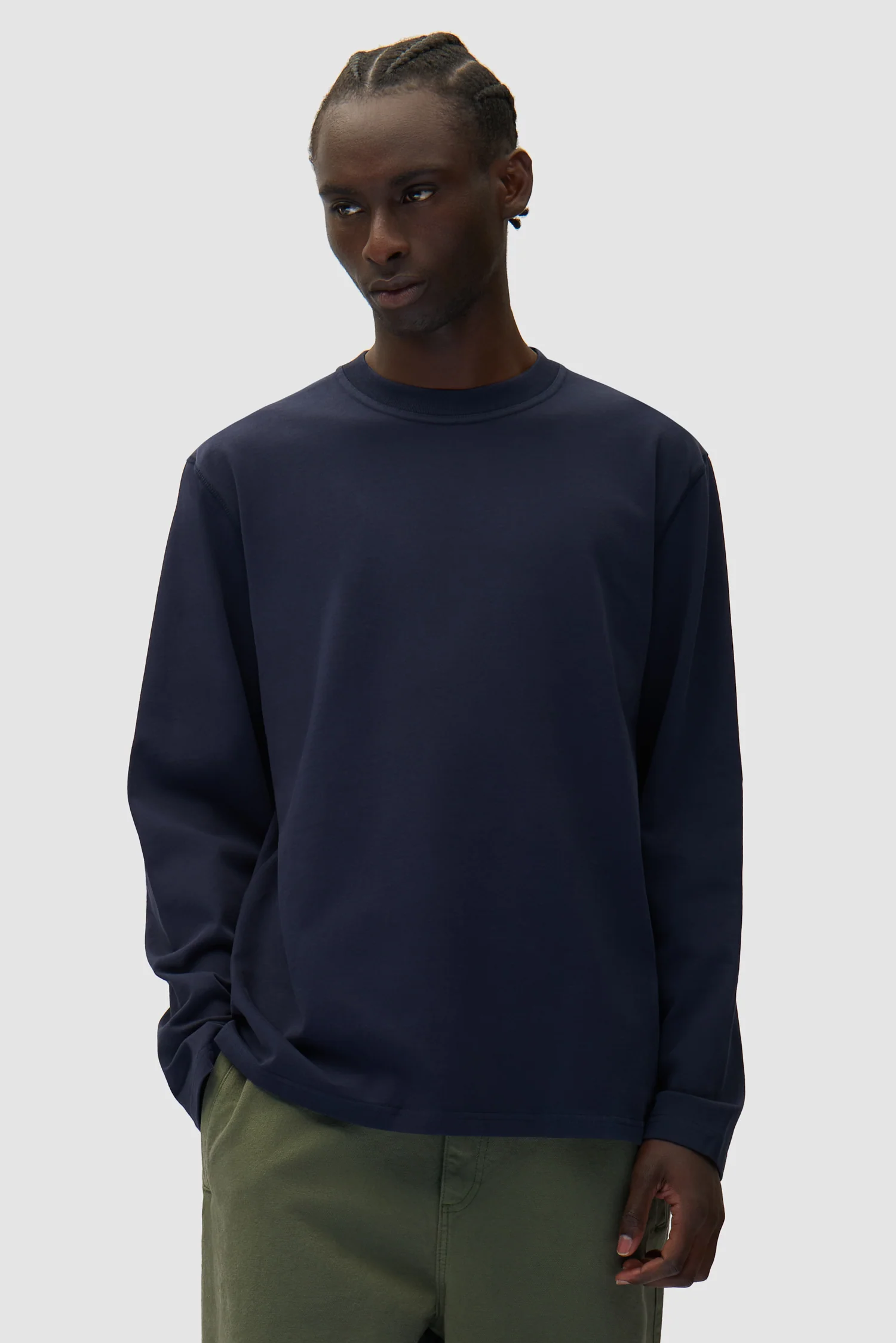 Diels Scribble Longsleeve - Navy - Image 3