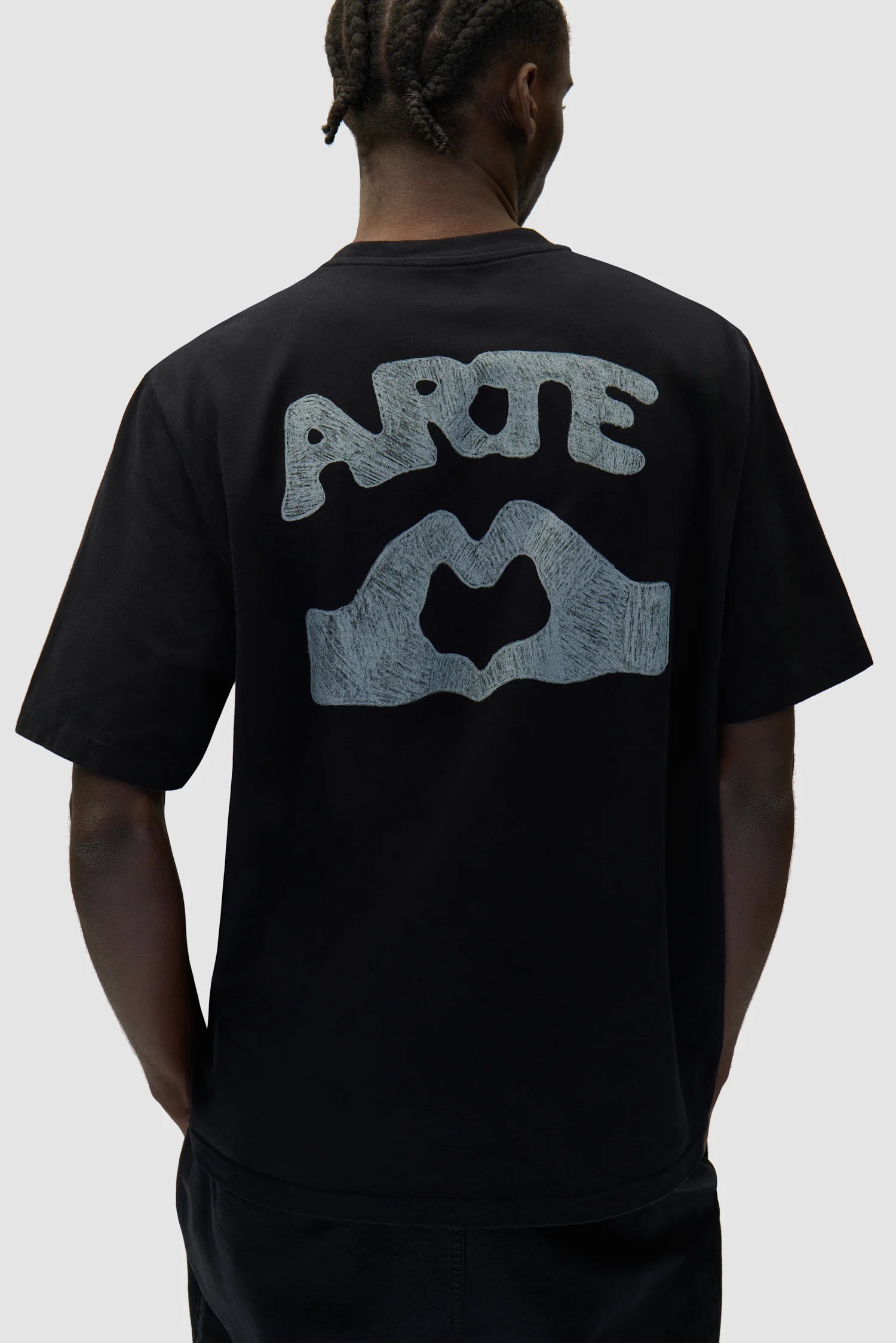 Diels Scribble T-shirt - Black - Image 7