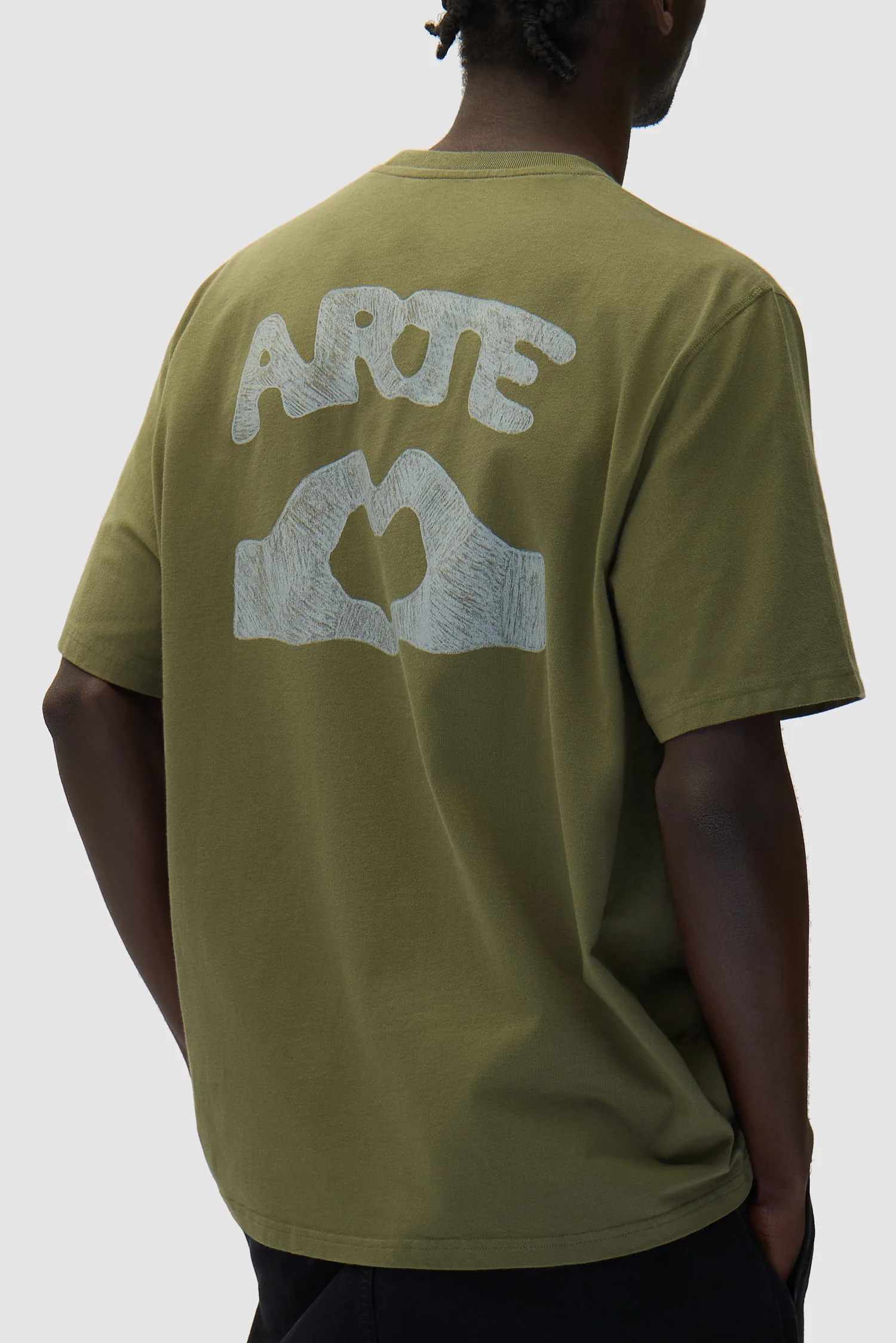 Diels Scribble T-shirt - Green - Image 7
