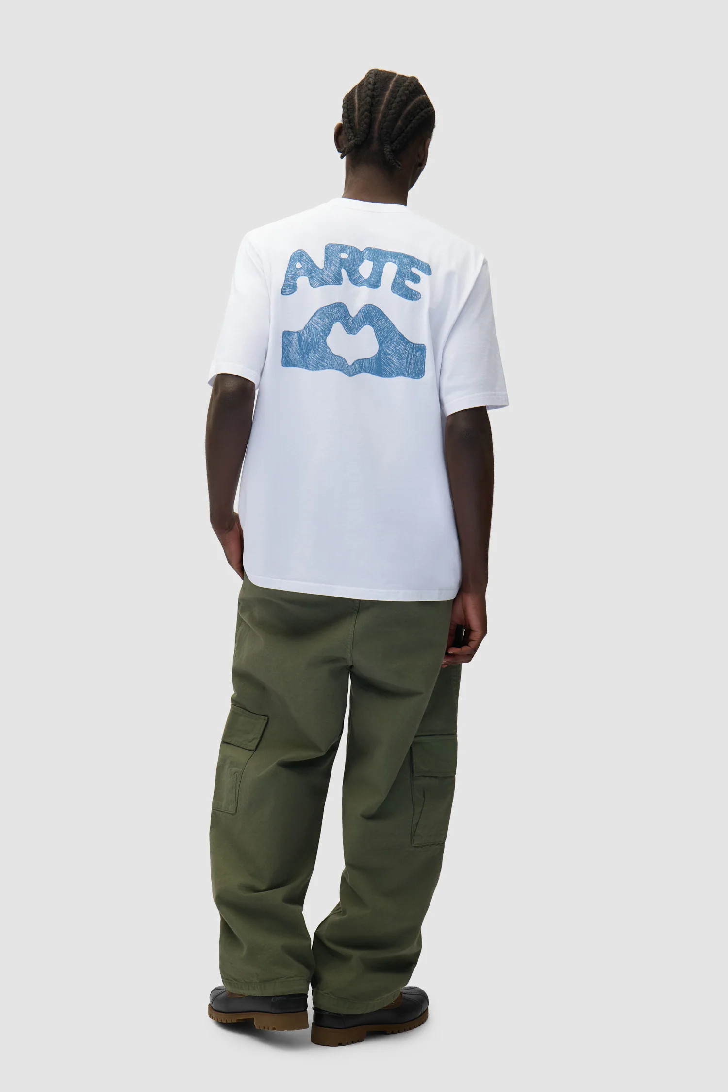 Diels Scribble T-shirt - White - Image 5