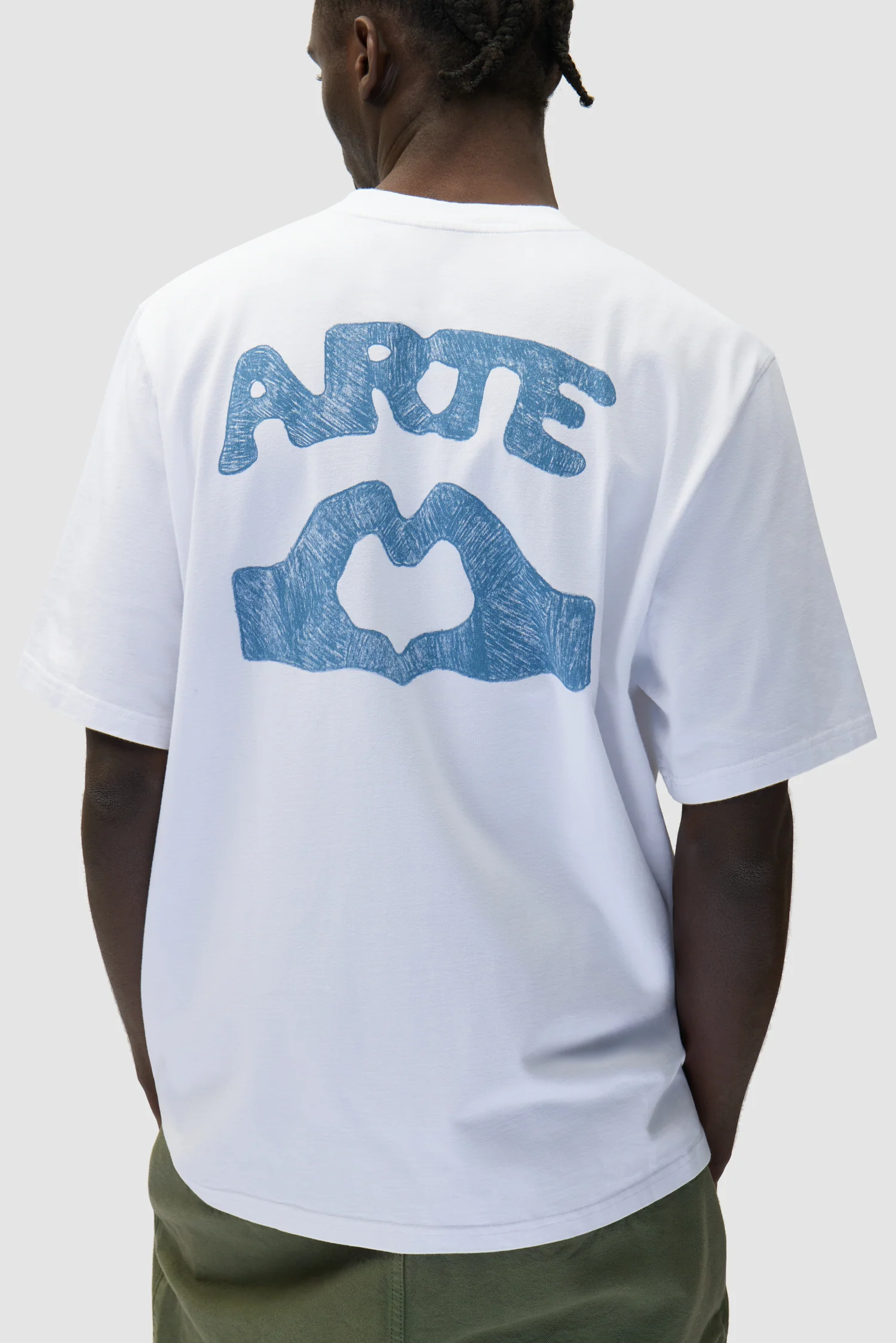 Diels Scribble T-shirt - White - Image 7