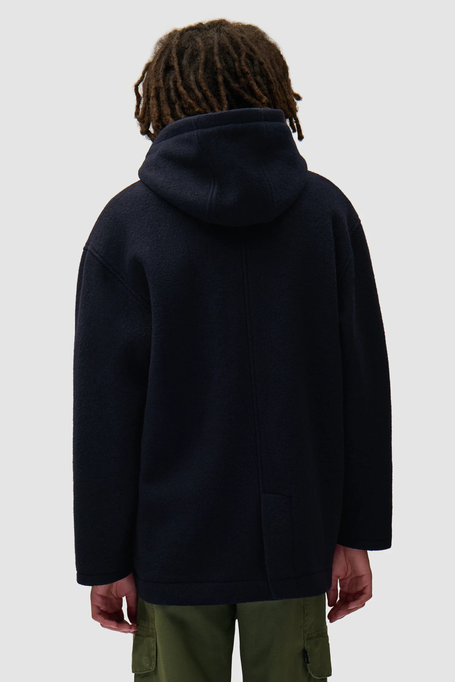 Duffel Coat - Navy - Image 3