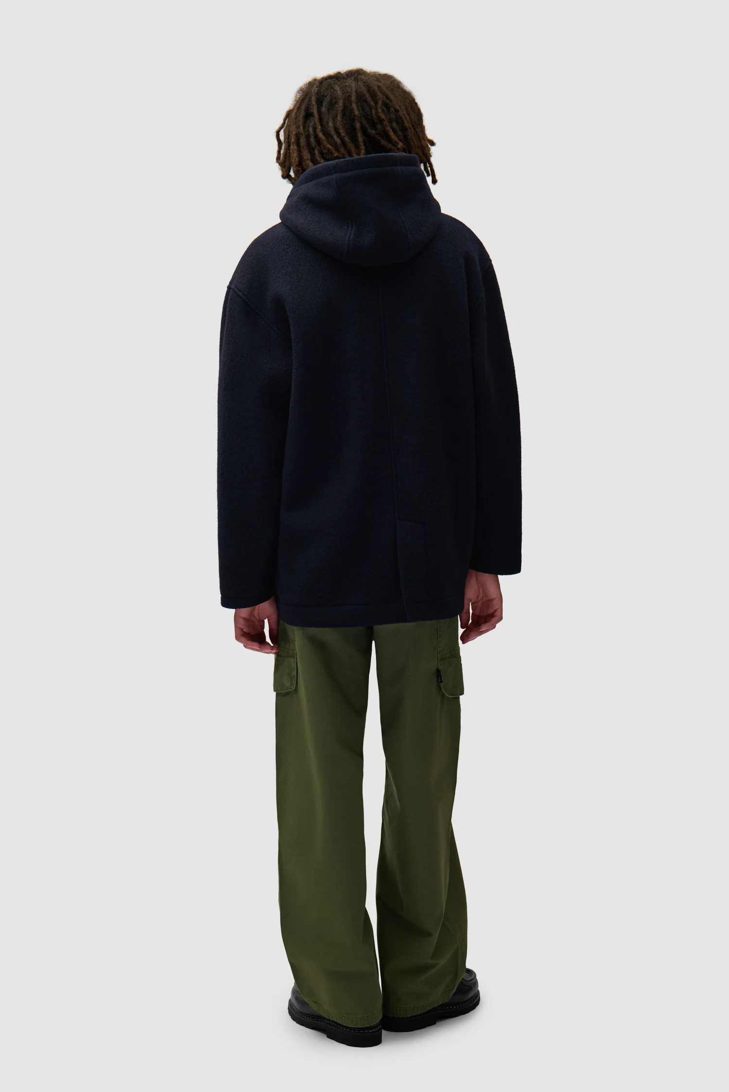 Duffel Coat - Navy - Image 6