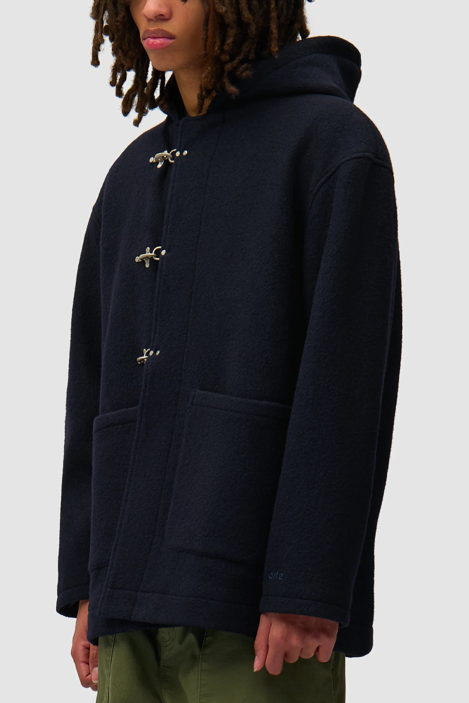 Duffel Coat - Navy - Image 7