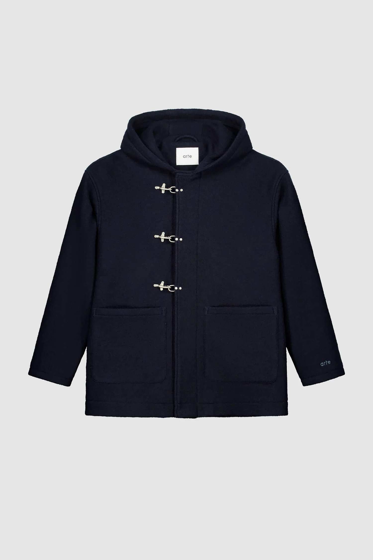 Duffel Coat - Navy - Image 8