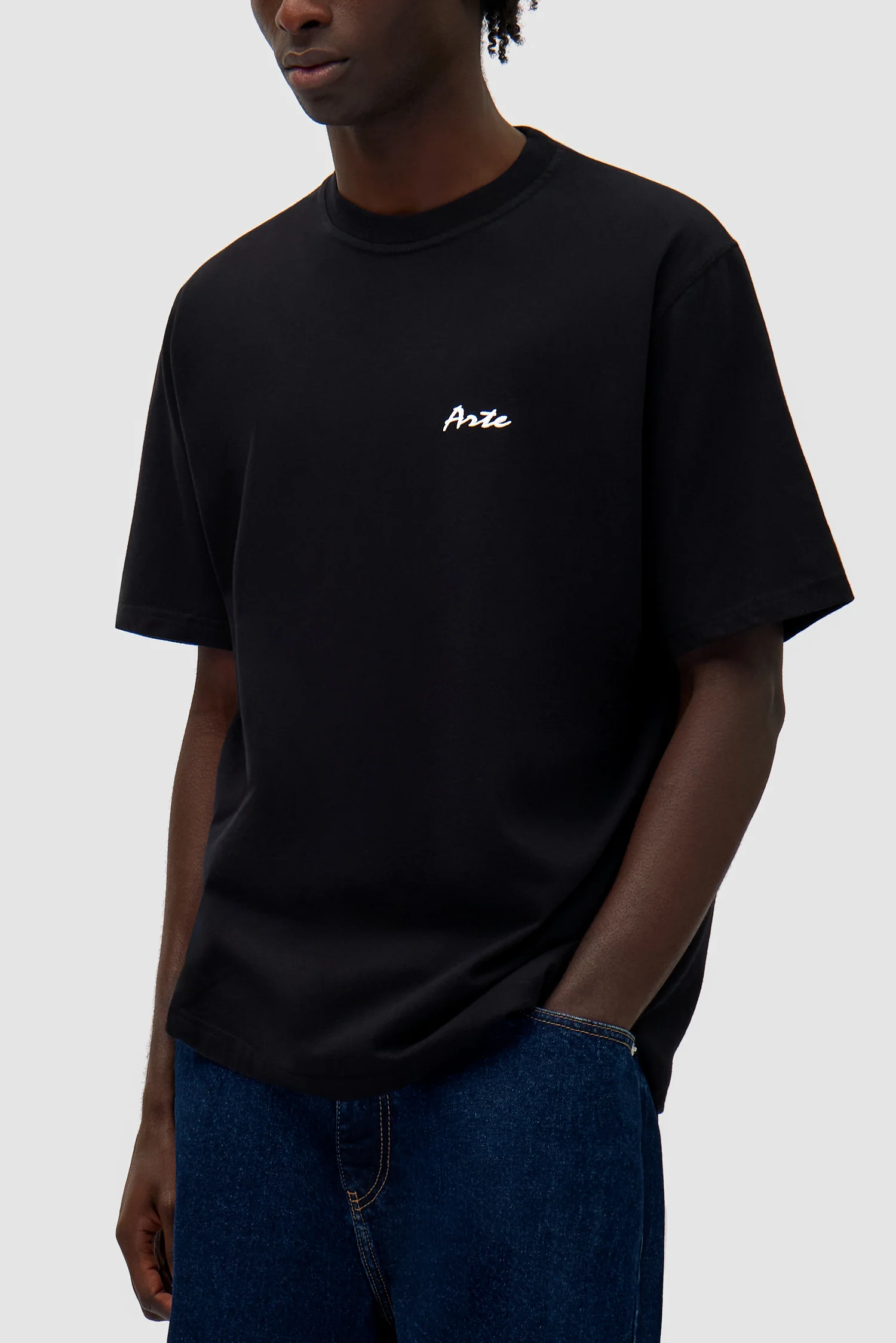 Elements Print T-shirt - Black - Image 7