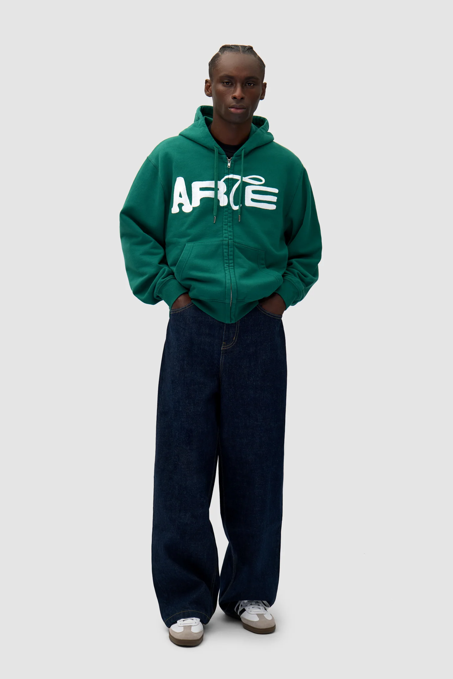 Energy Zip Hoodie - Green - Image 4
