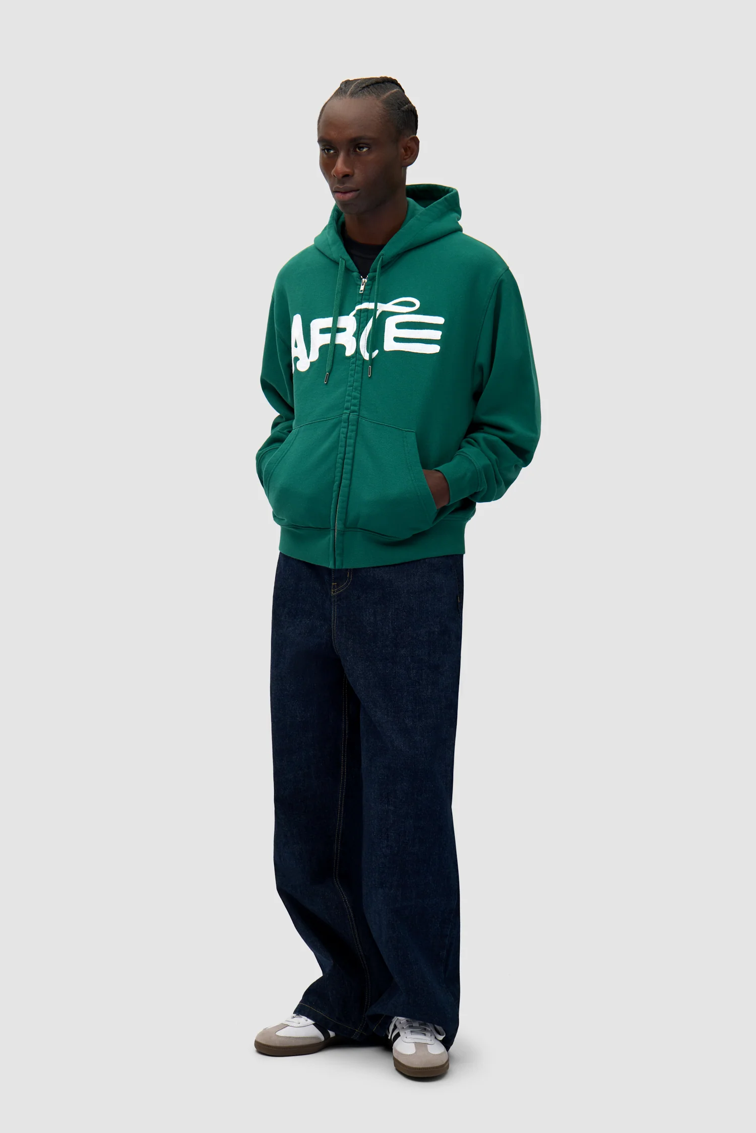 Energy Zip Hoodie - Green - Image 5