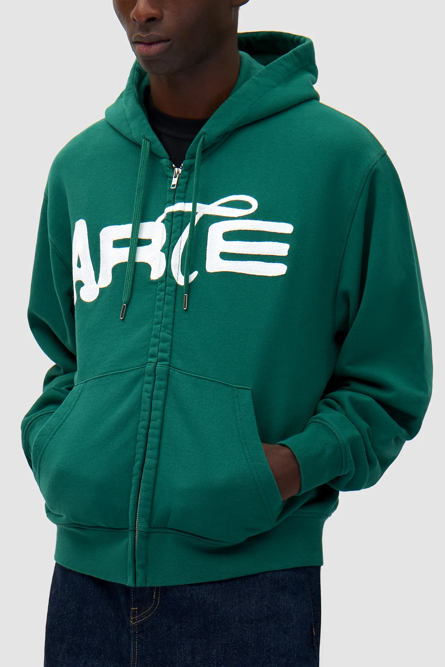 Energy Zip Hoodie - Green - Image 7