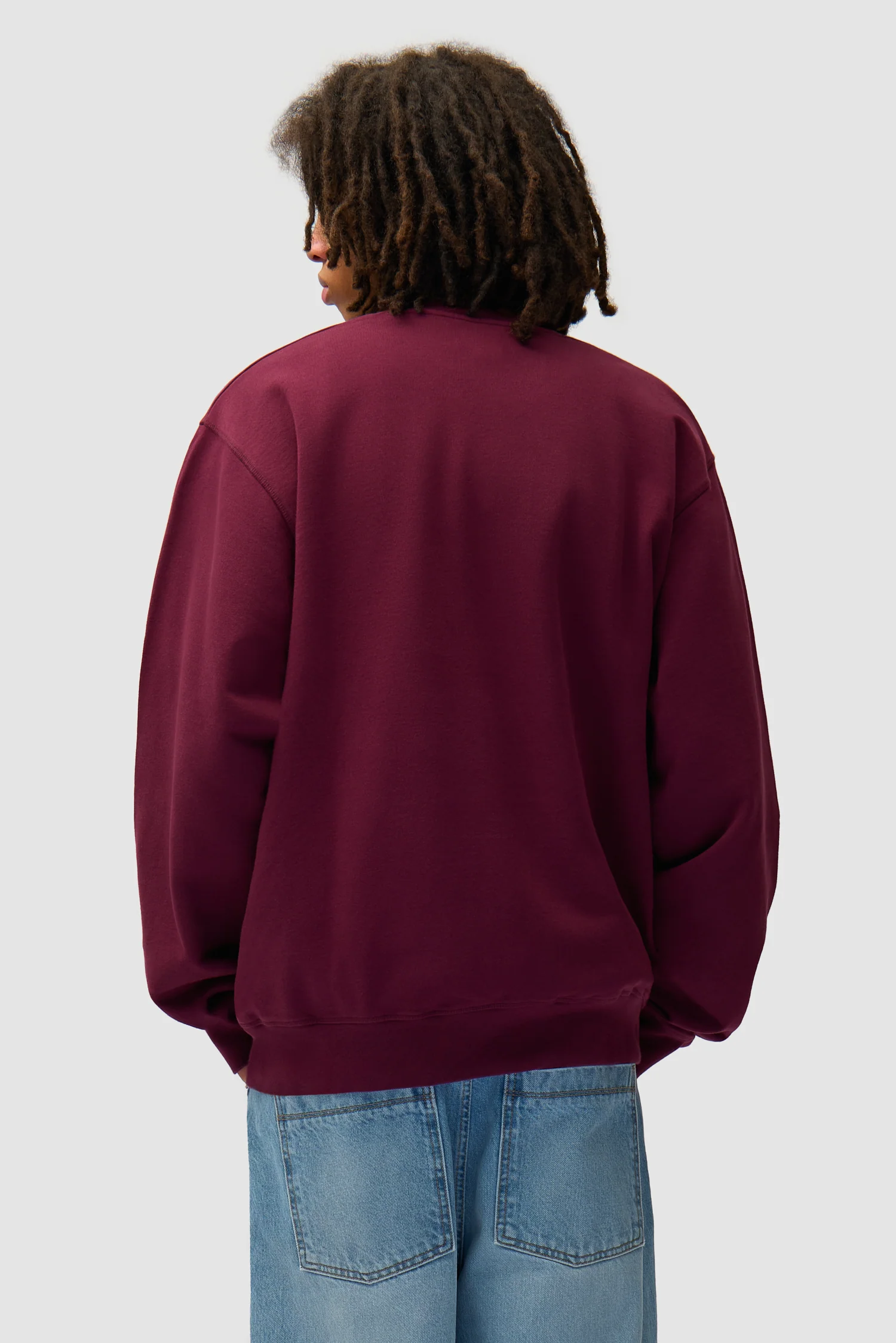 Eye Front Crewneck - Bordeaux - Image 3