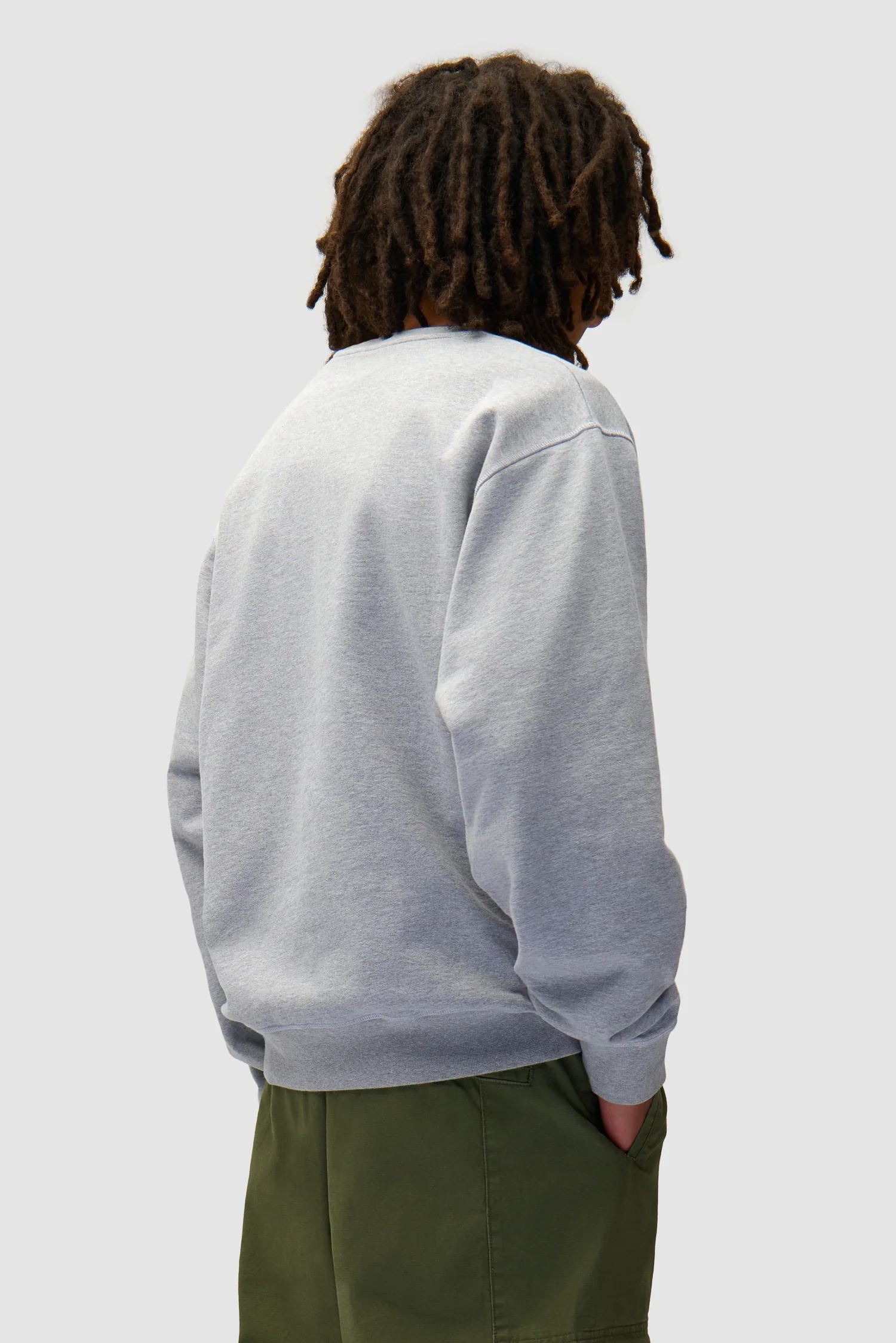 Eye Front Crewneck - Grey - Image 3
