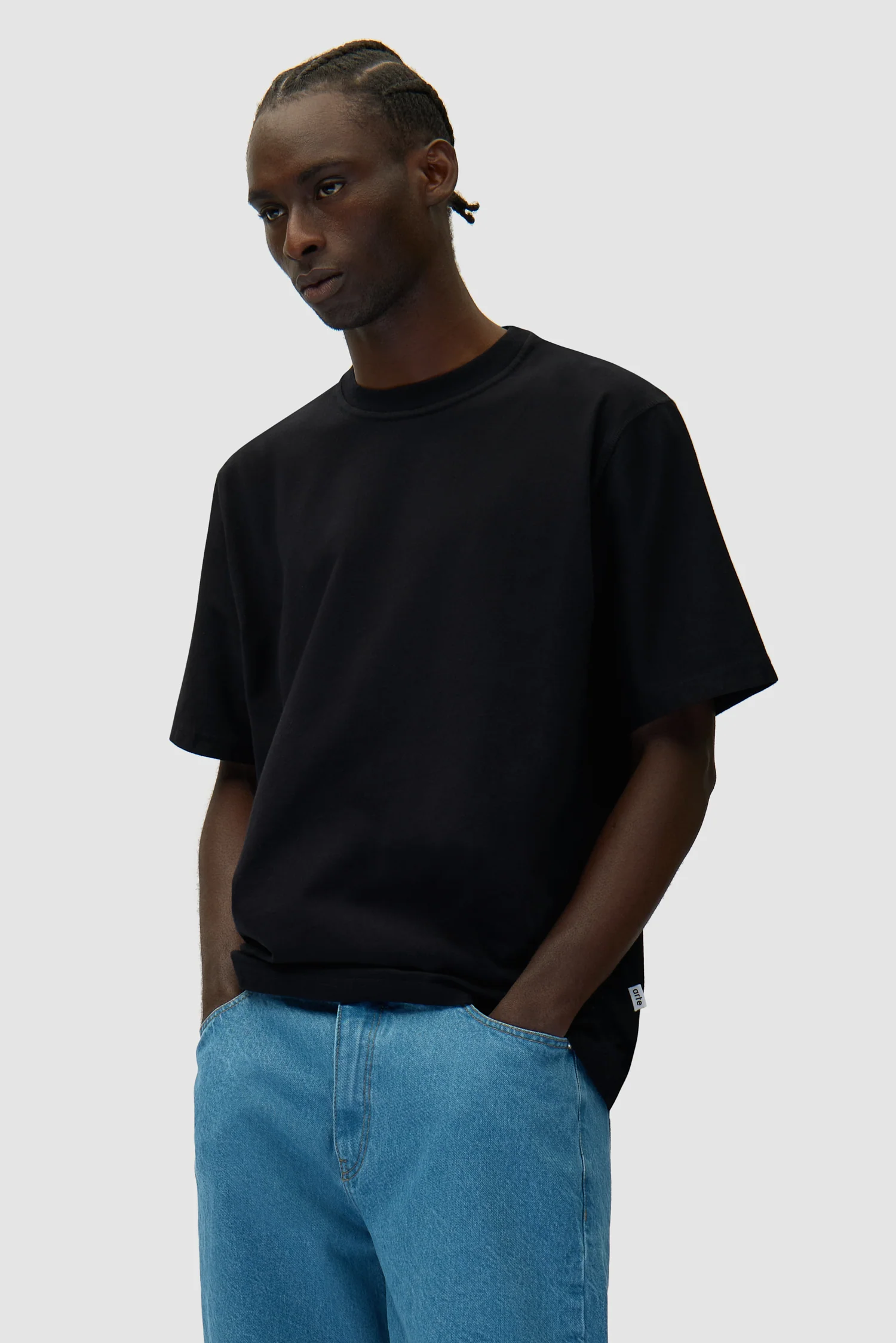Eye Print T-shirt - Black - Image 3