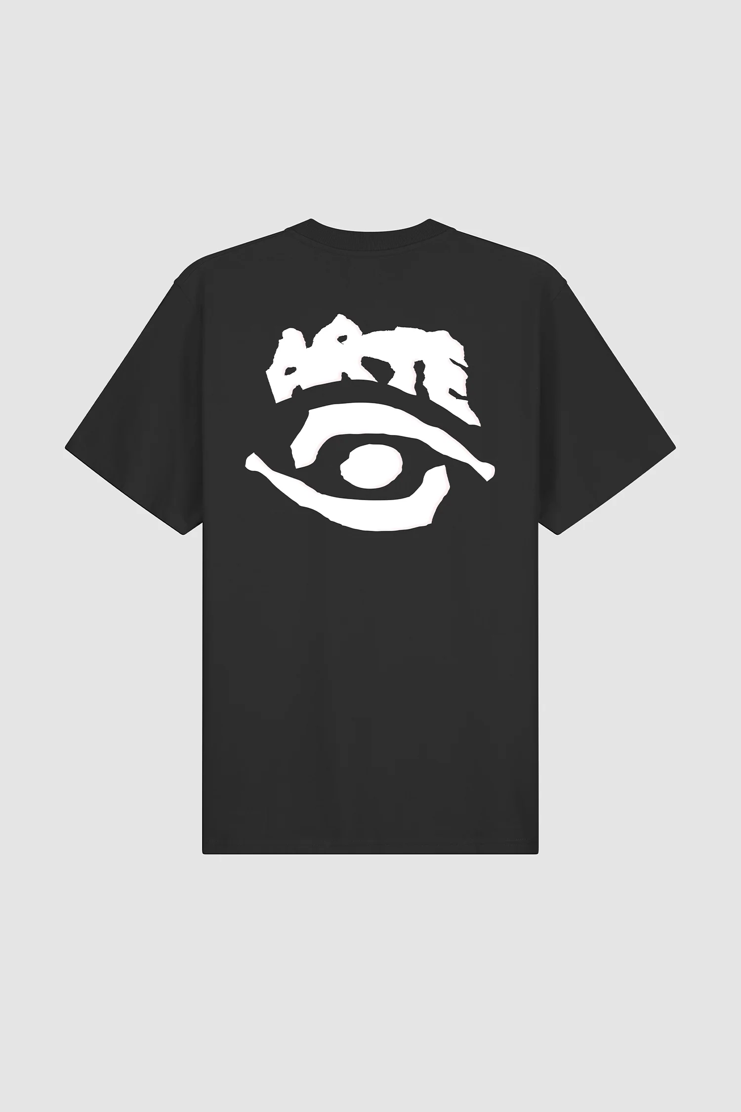 Eye Print T-shirt - Black - Image 8