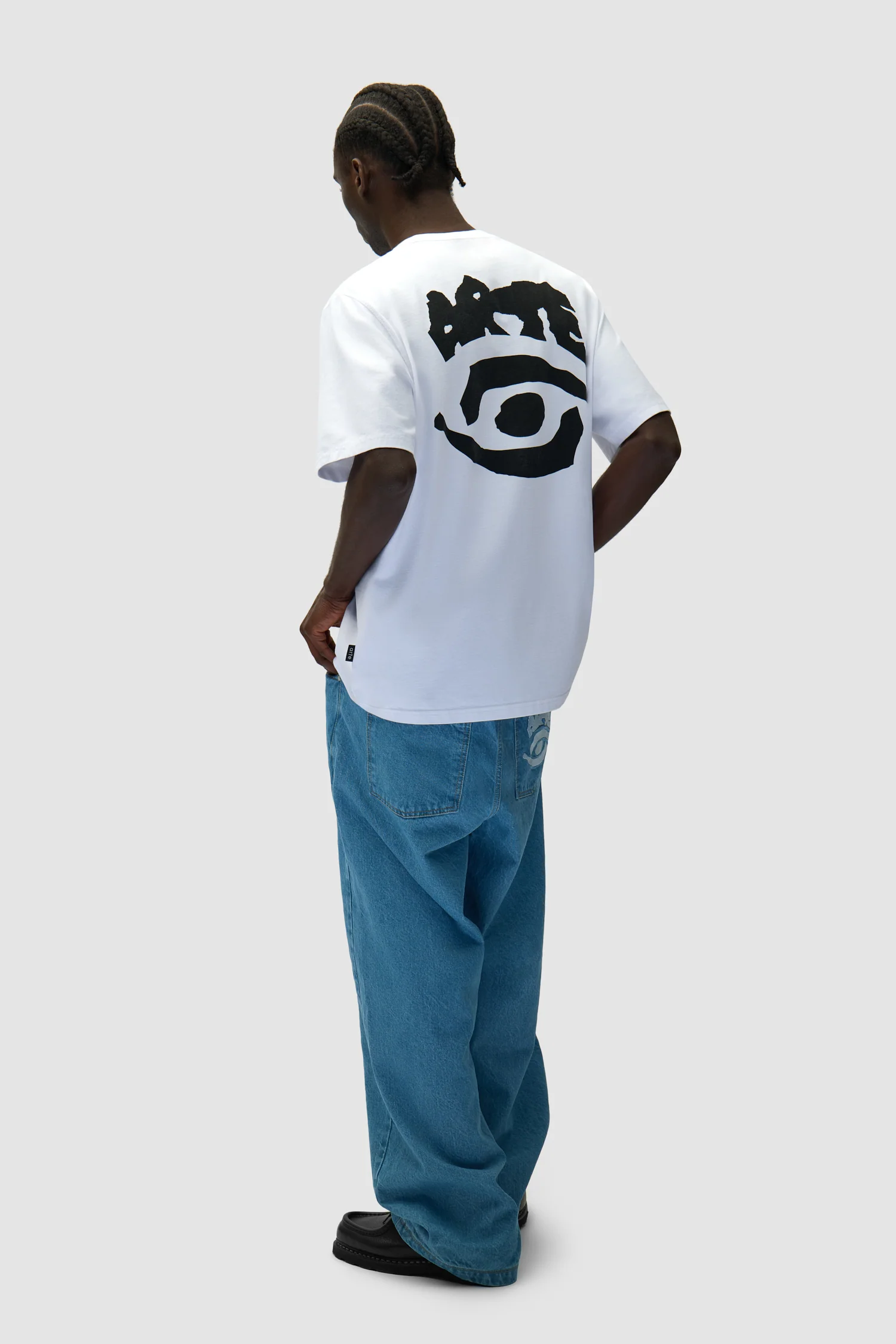 Eye Print T-shirt - White - Image 6