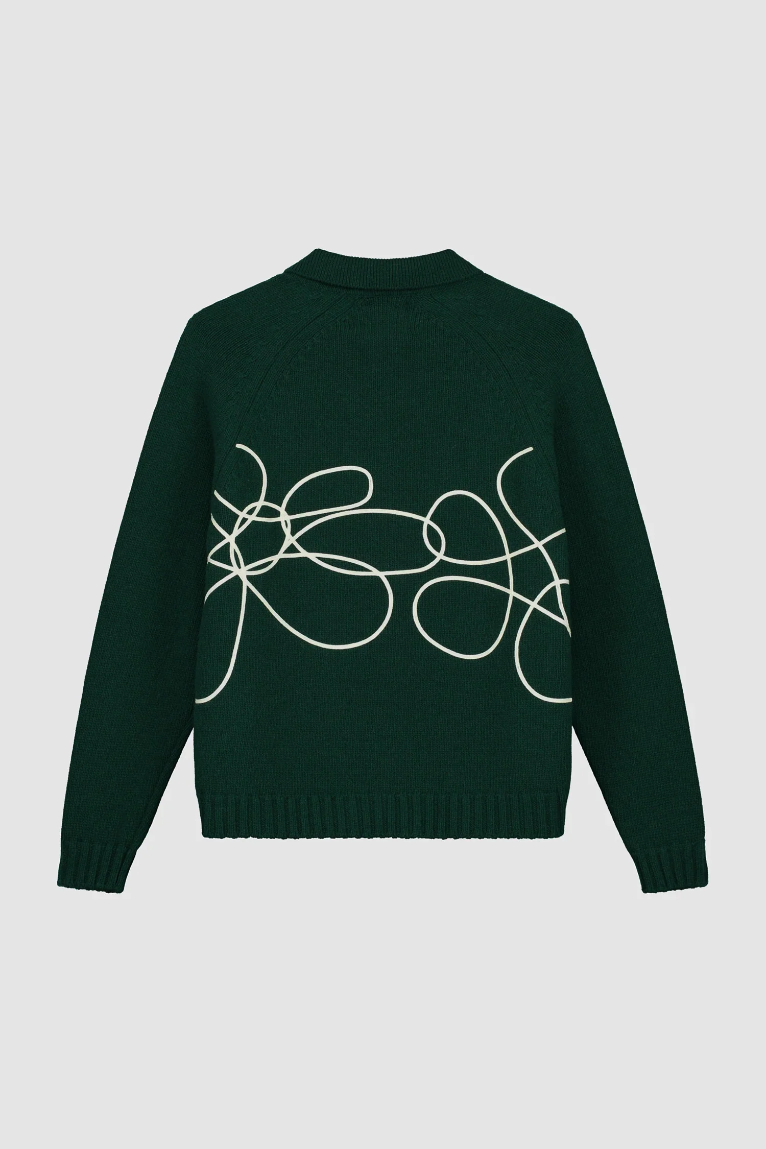 Flower Logo Knit - Green - Image 9