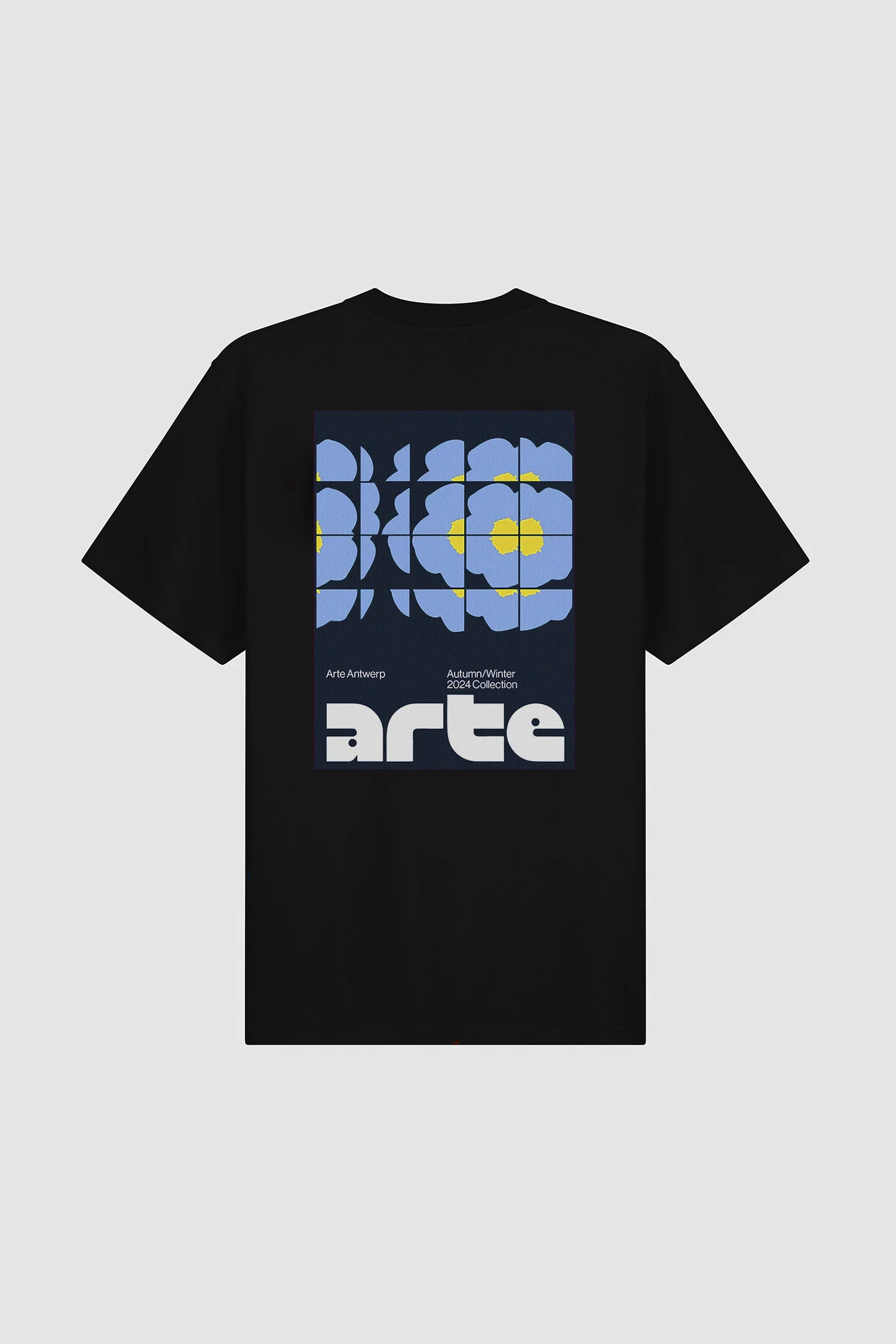 Flower Poster T-shirt - Black - Image 8