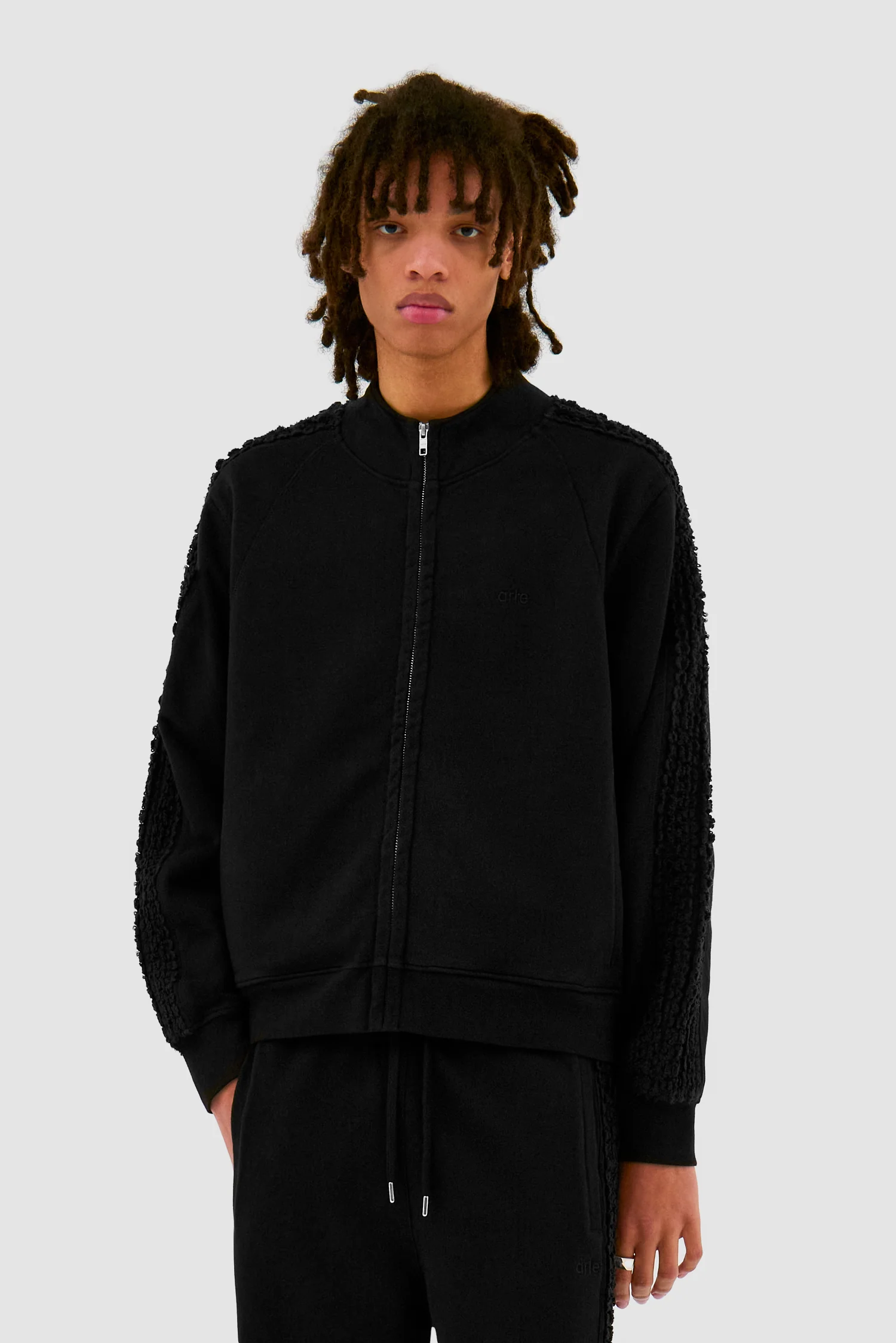 Flower Tape Jacket - Black - Image 2