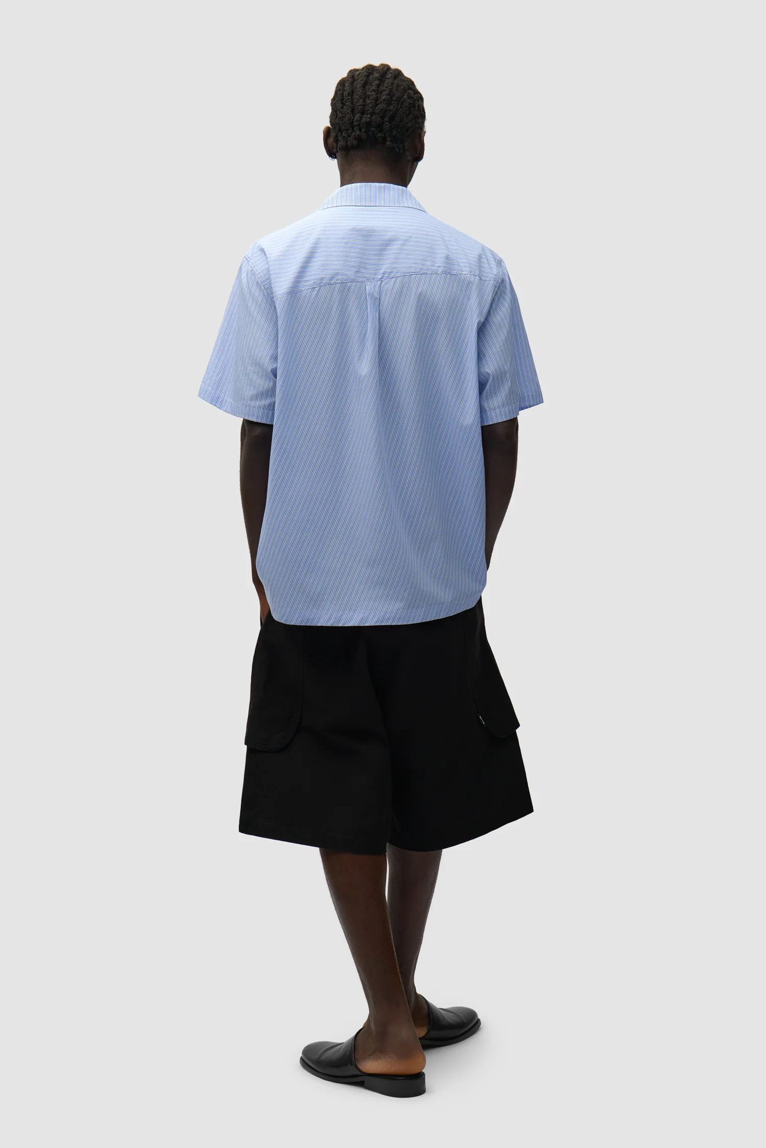 Fold Pocket Shirt - Striped - Image 6