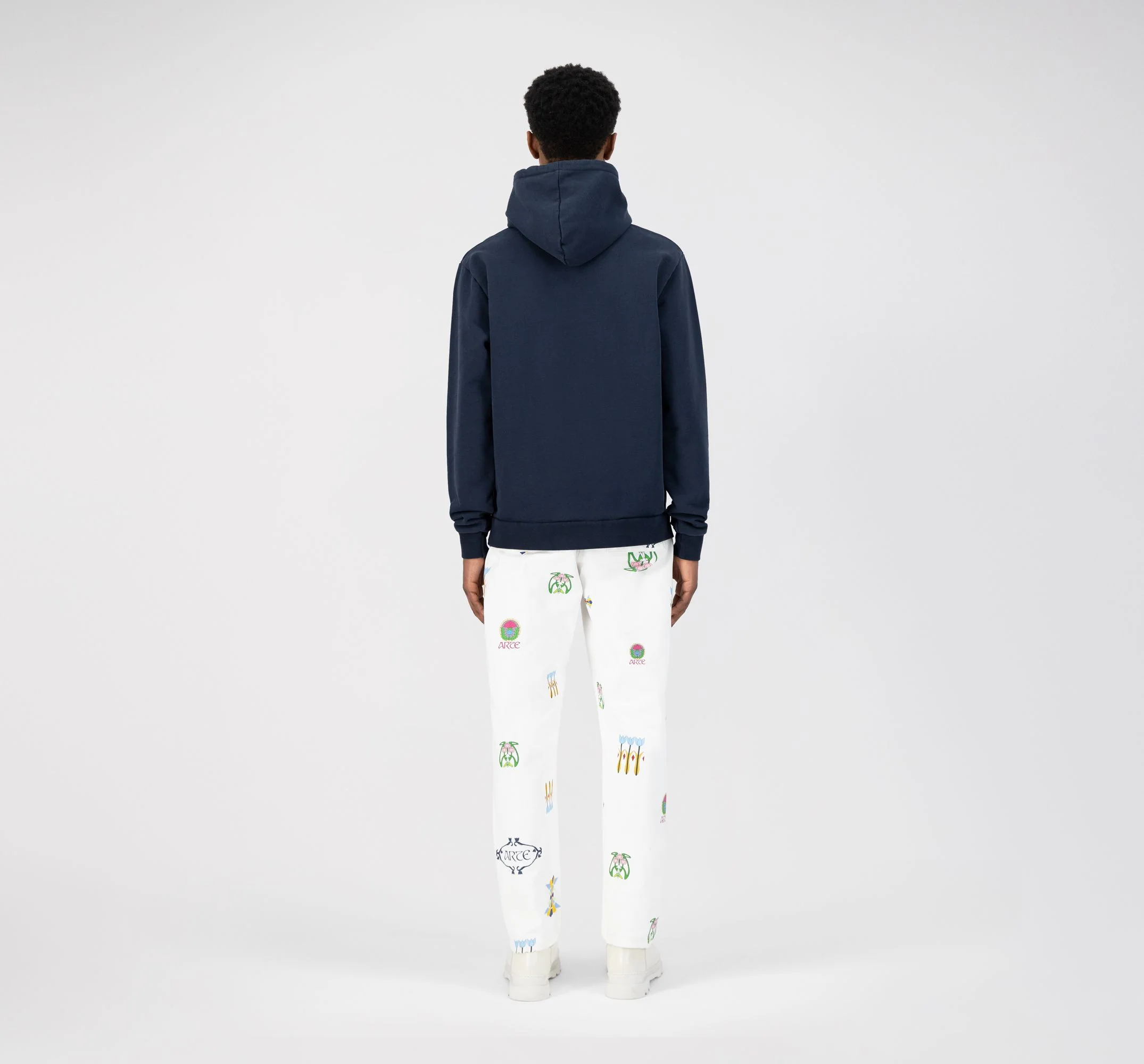 Hankar Hoodie - Navy - Image 6