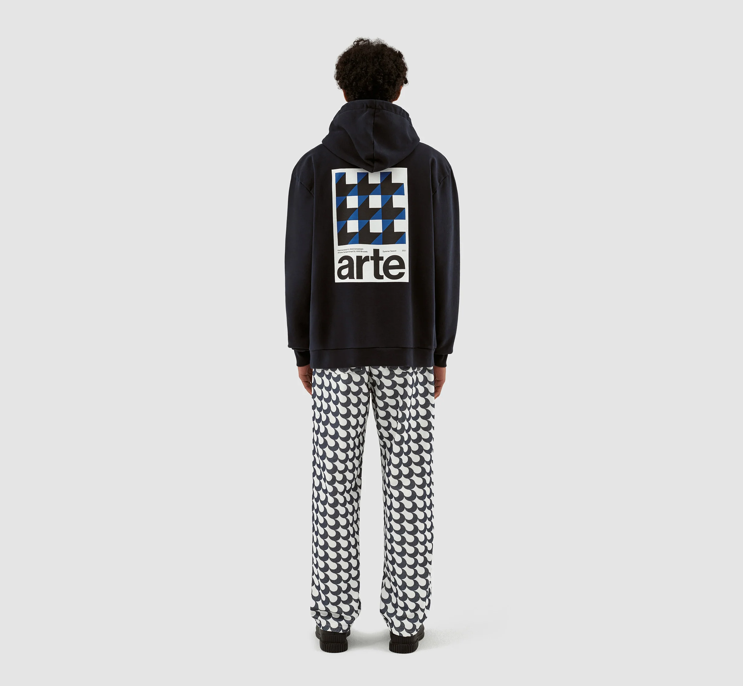 Hannes Back Print - Black - Image 4
