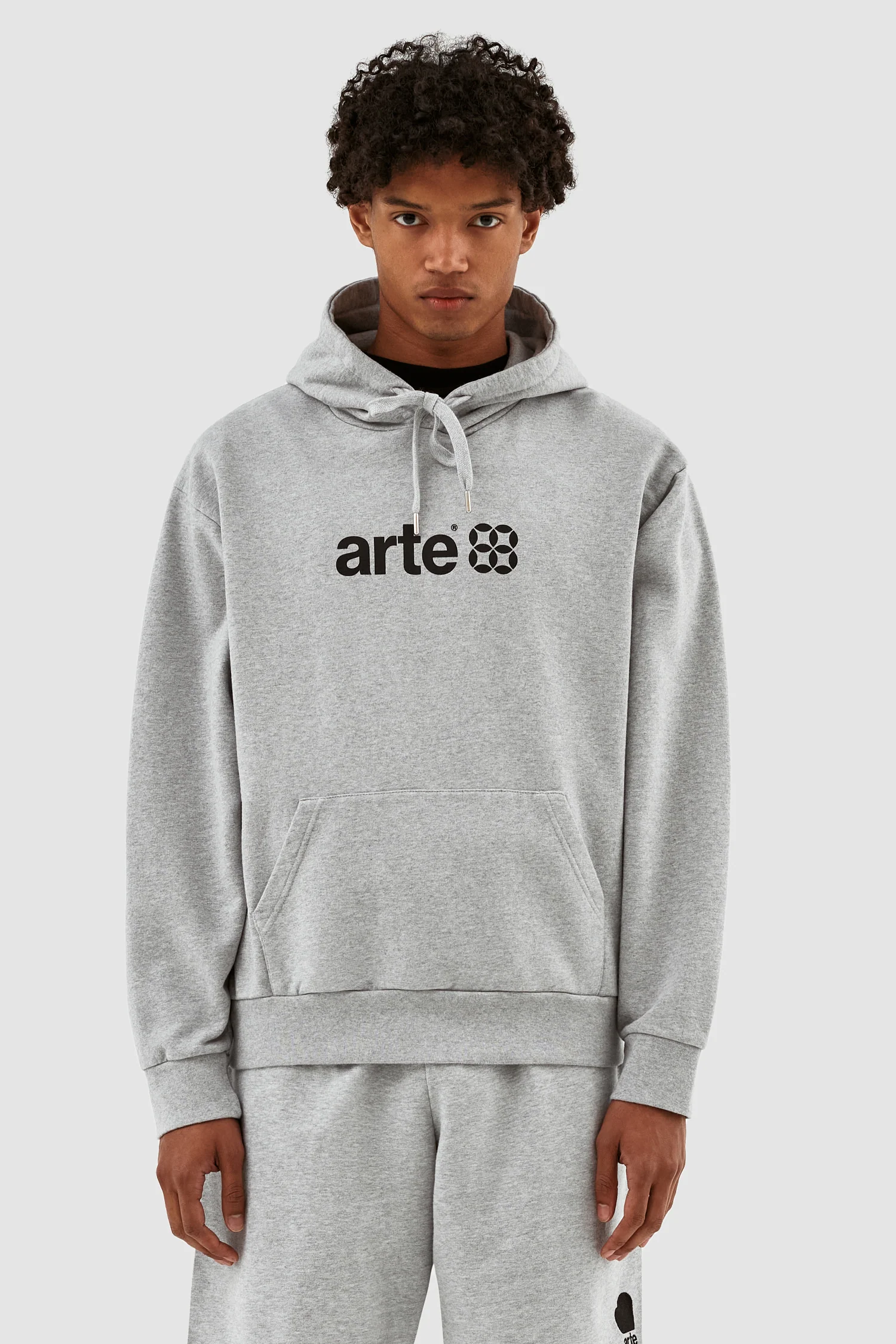 Hannes SS23 Logo Hoodie - Grey - Image 2
