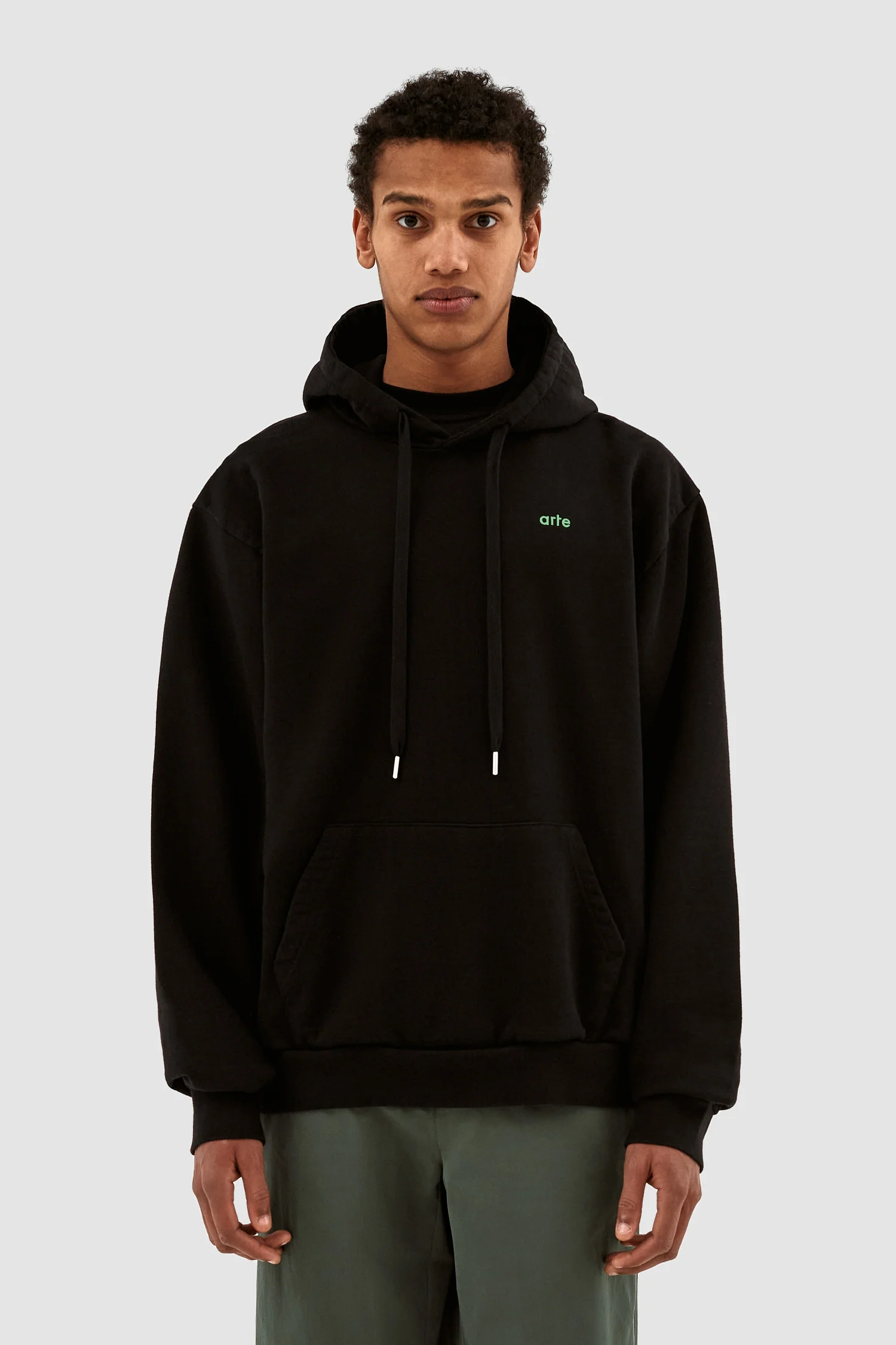 Harmon Back A Pixel Hoodie - Black - Image 3