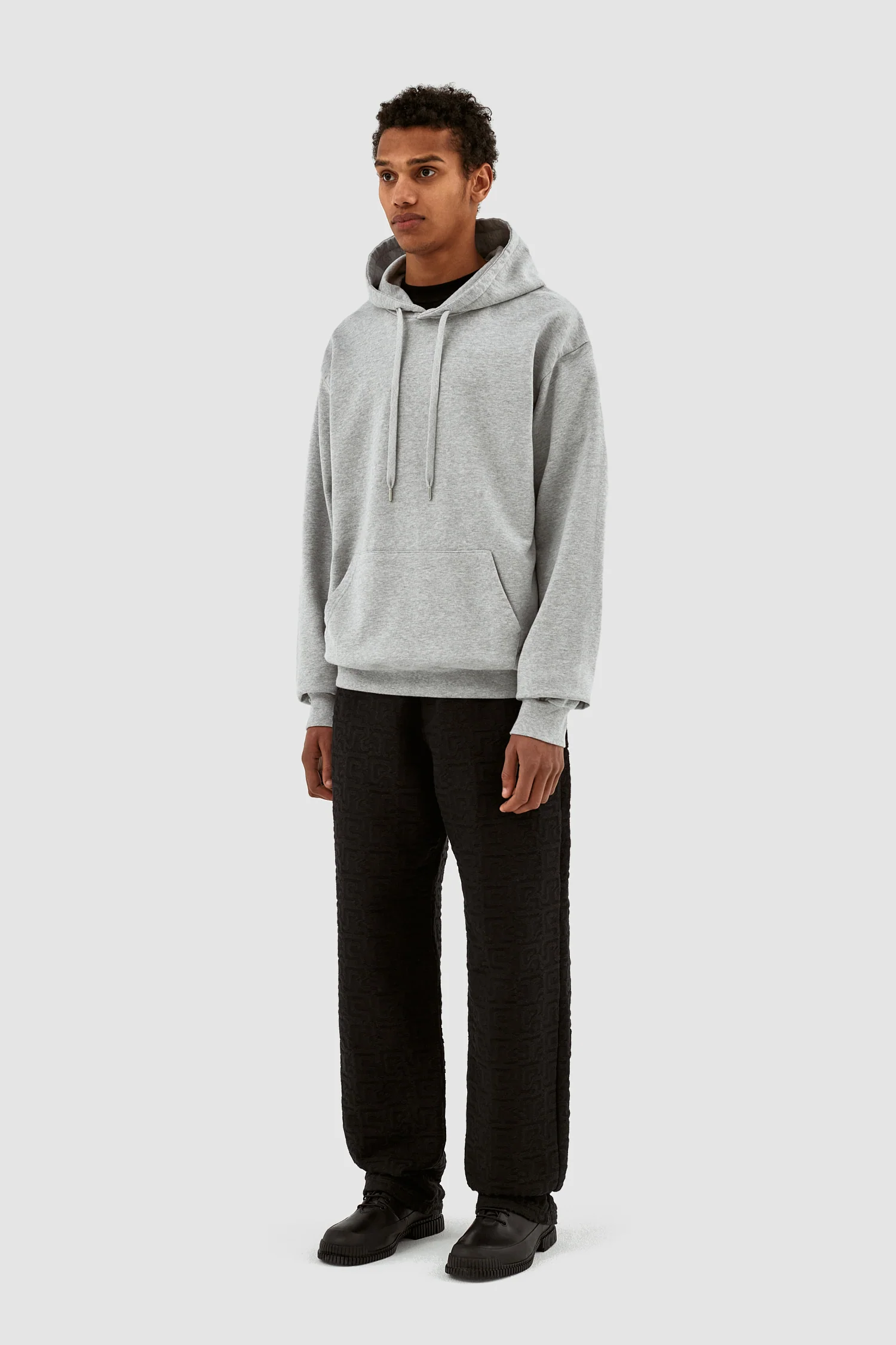 Harmon Back Pixel Dancers Hoodie - Grey - Image 5