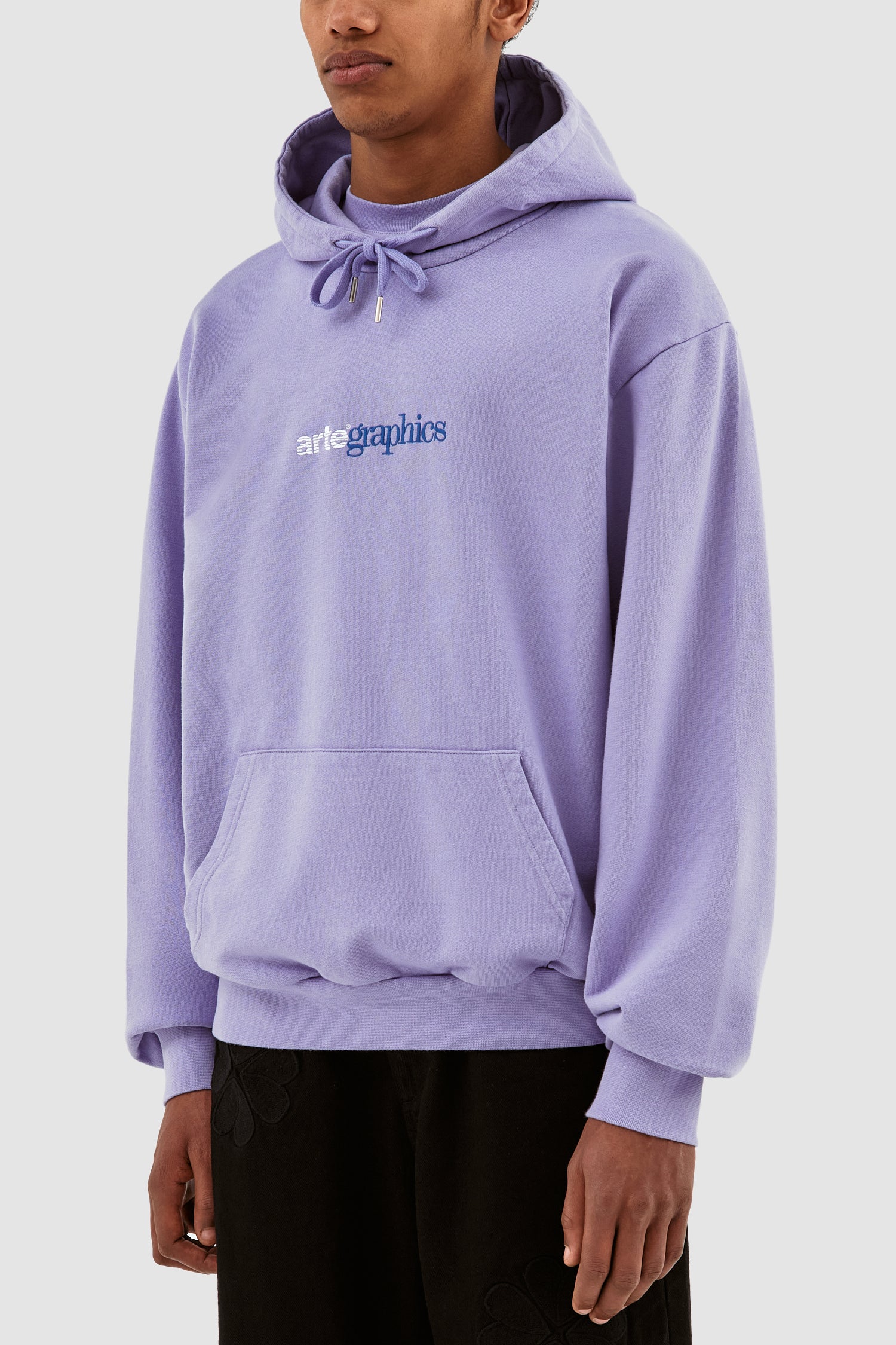 Harmon Graphic Hoodie - Violet - Image 7