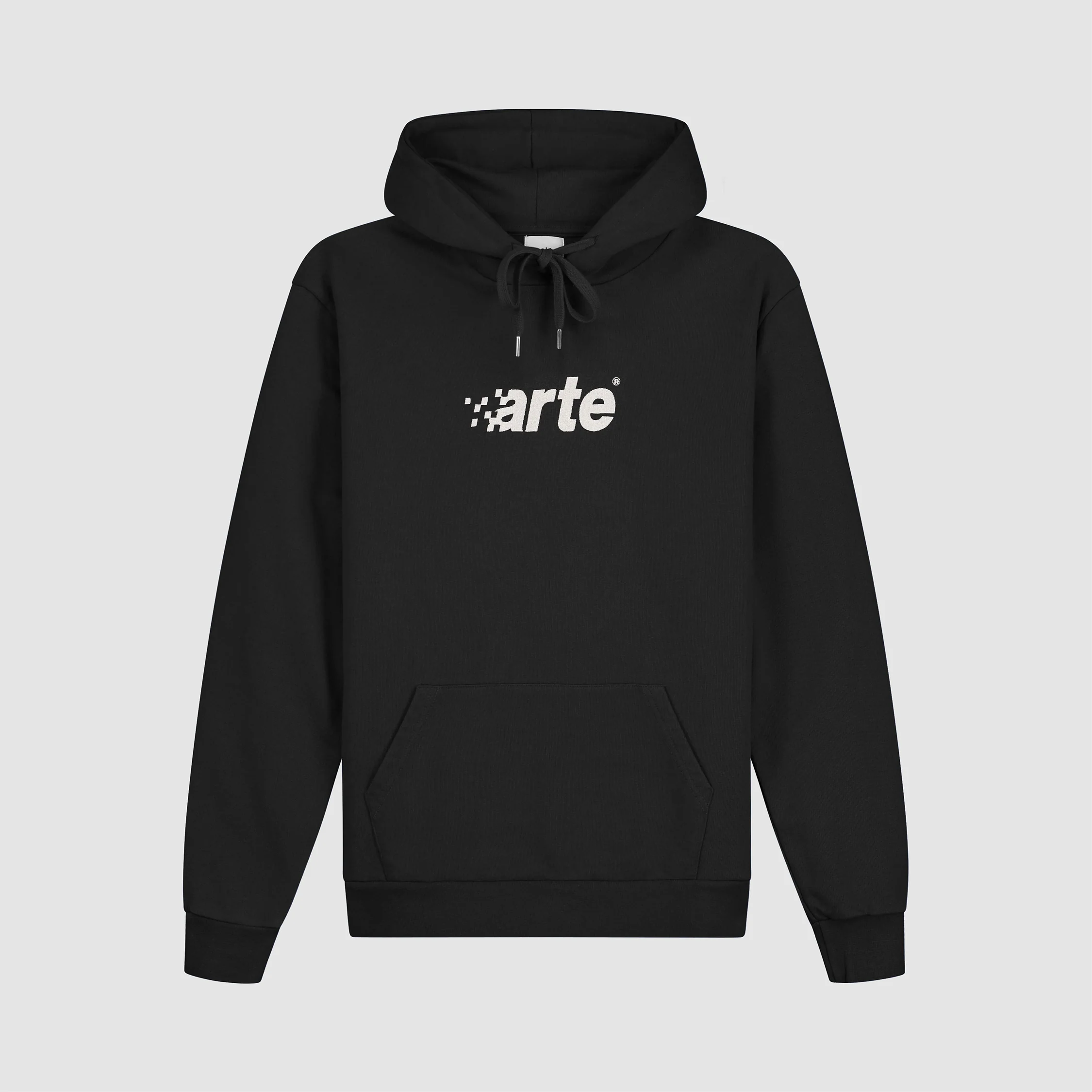 Harmon Pixel Logo Hoodie - Black