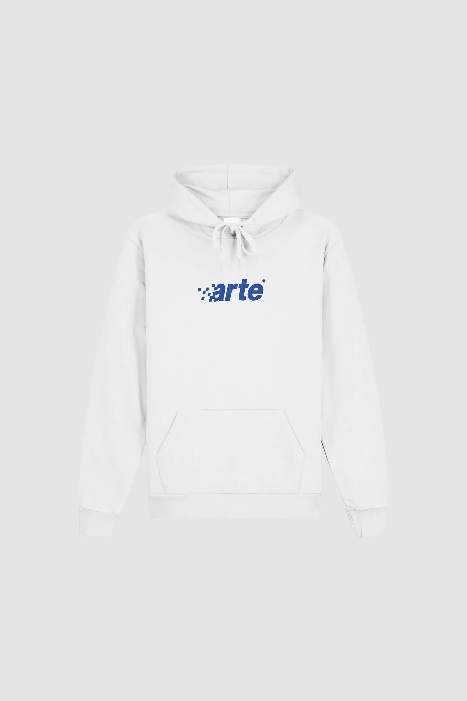Harmon Pixel Logo Hoodie - White - Image 7