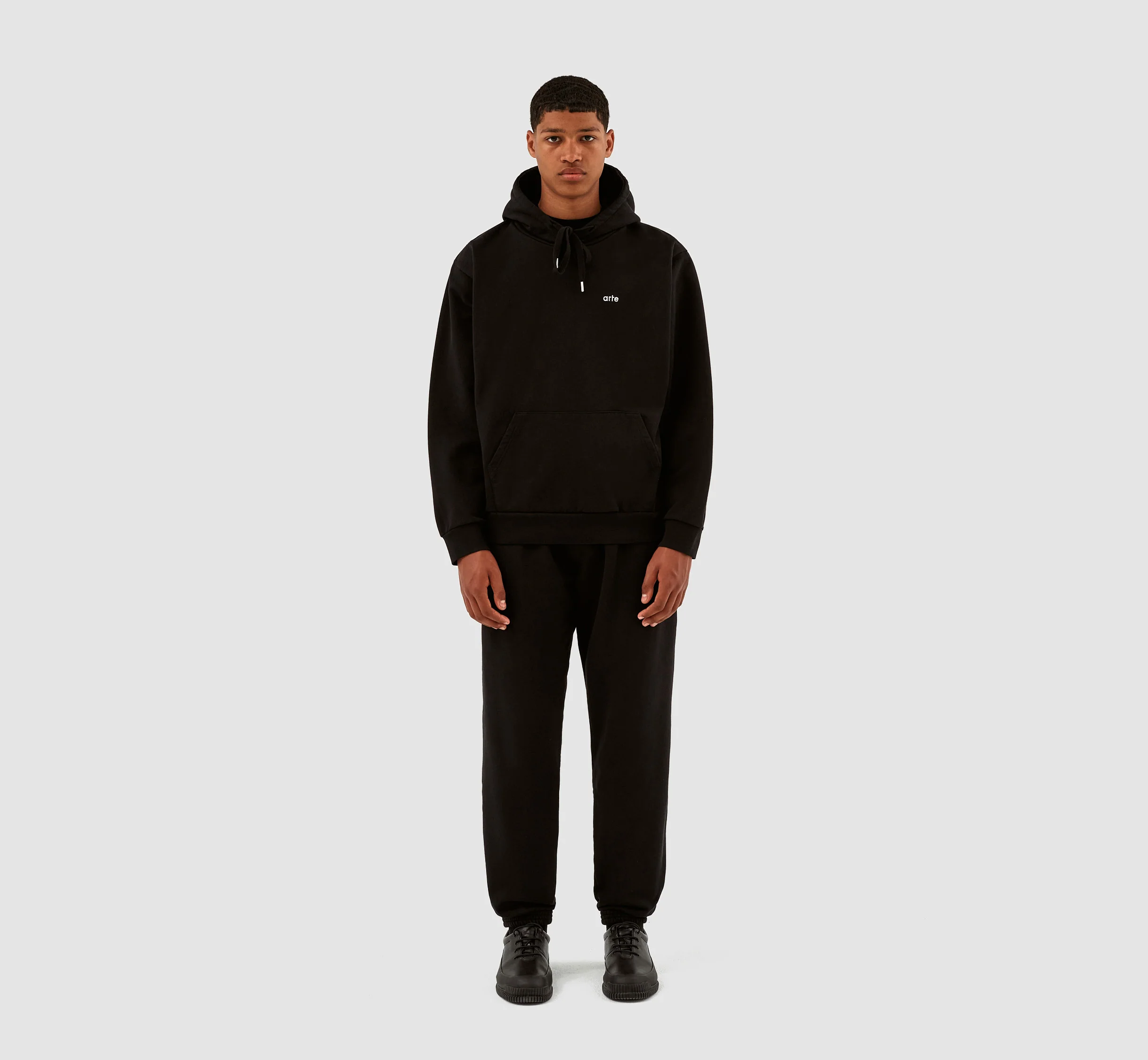 Harris Hoodie - Black - Image 4