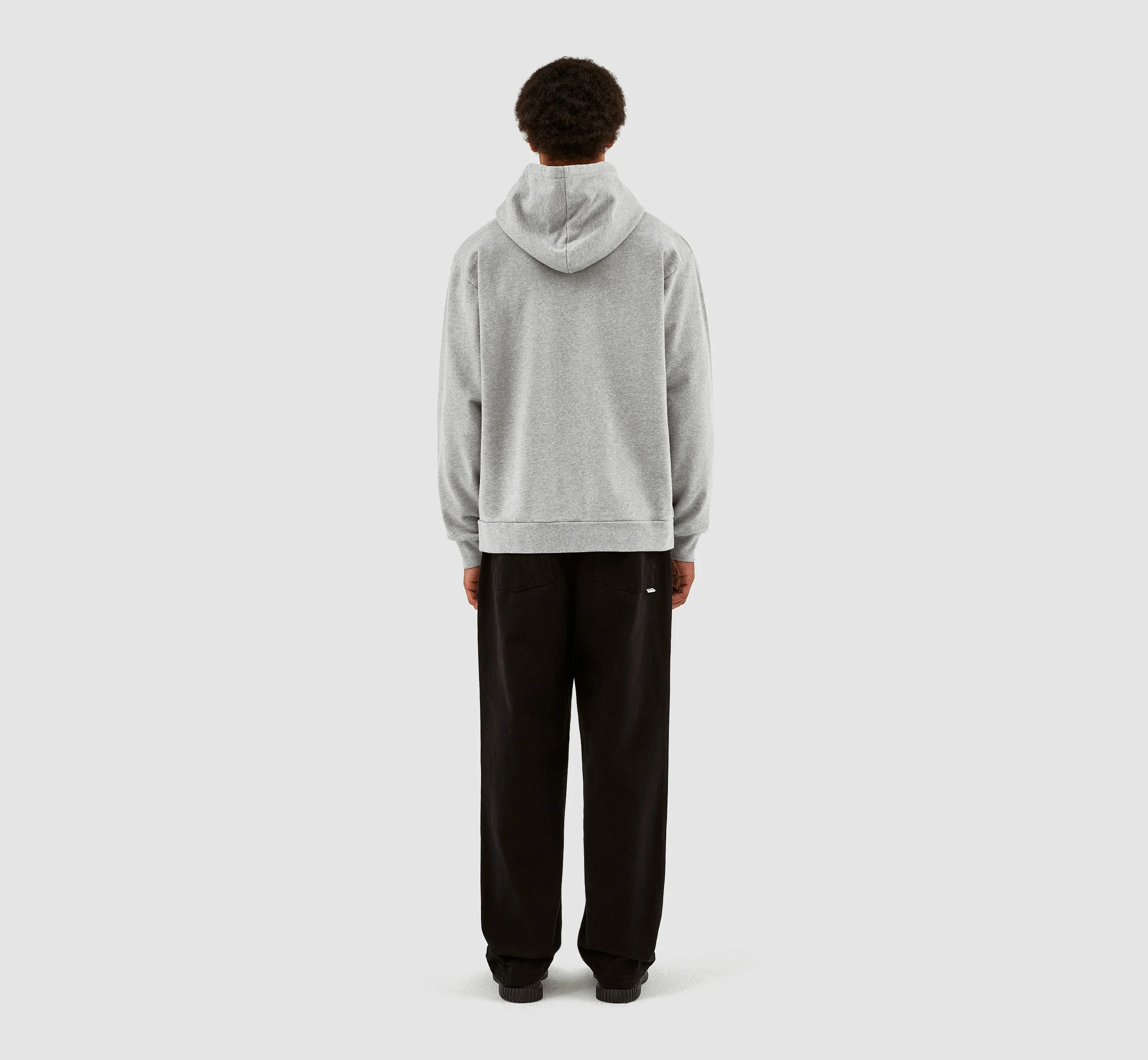 Harris Logo Hoodie - Grey - Image 6