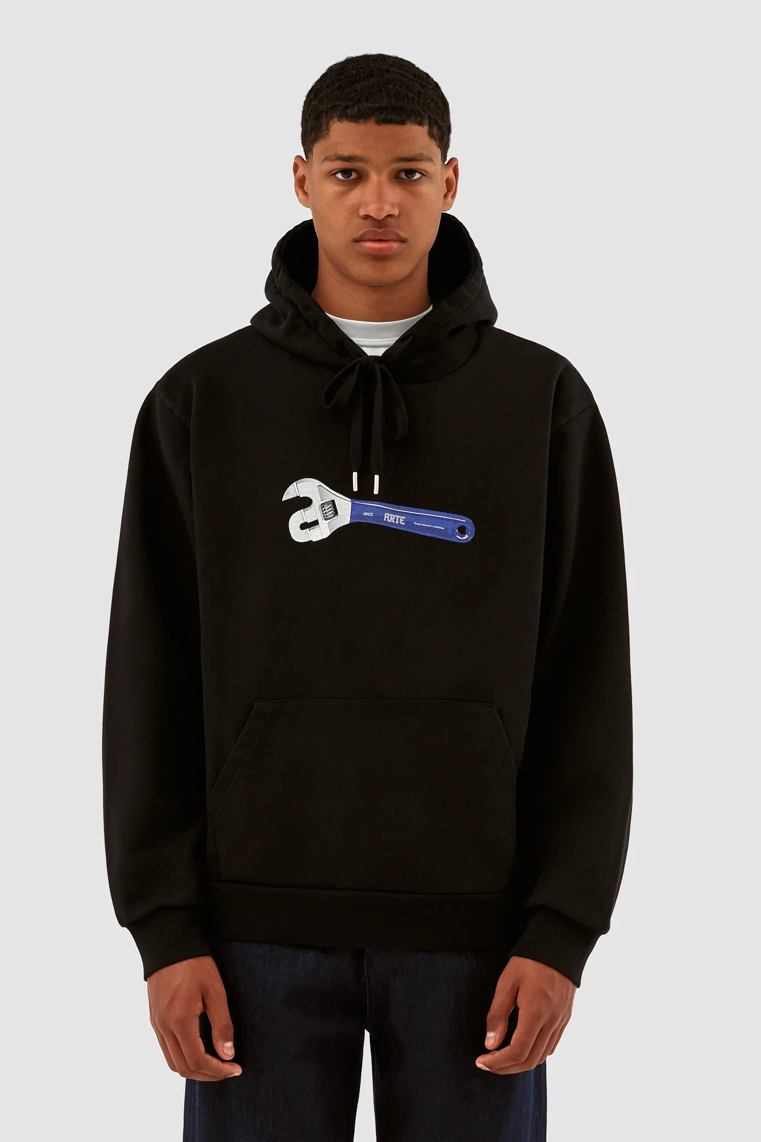 Harris Tool Hoodie - Black - Image 2