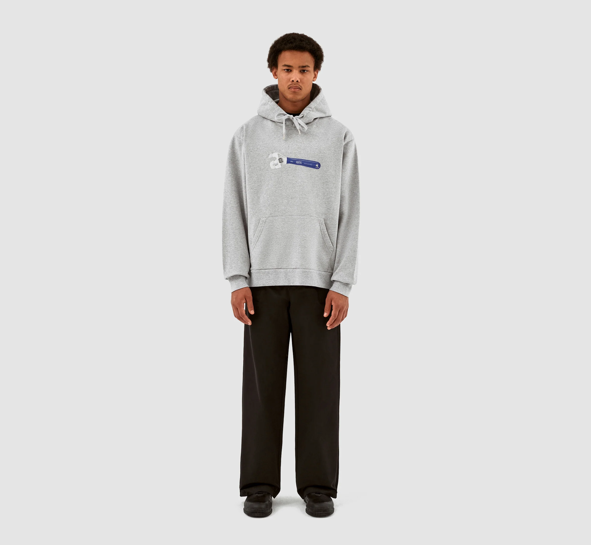 Harris Tool Hoodie - Grey - Image 4