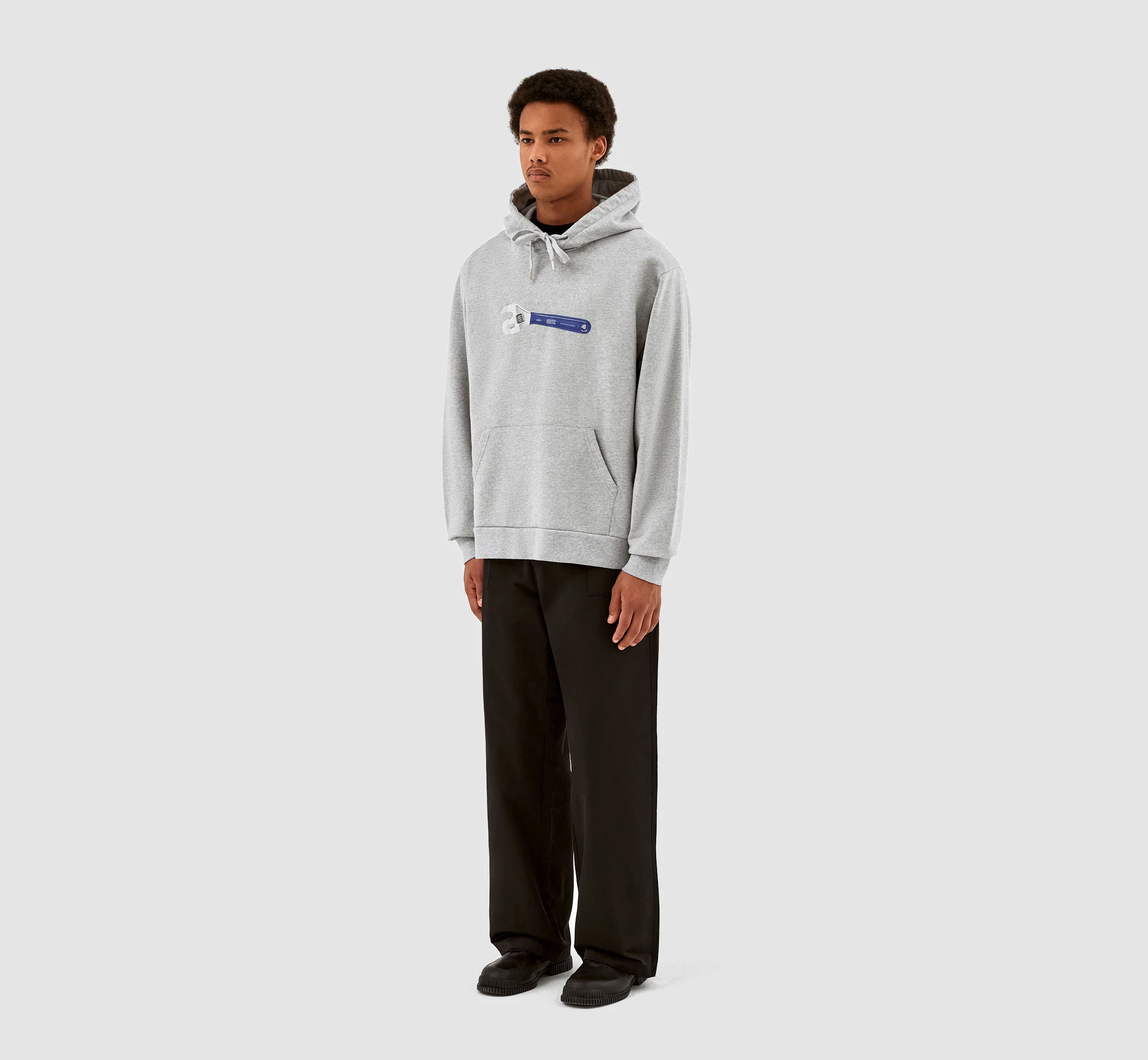 Harris Tool Hoodie - Grey - Image 5