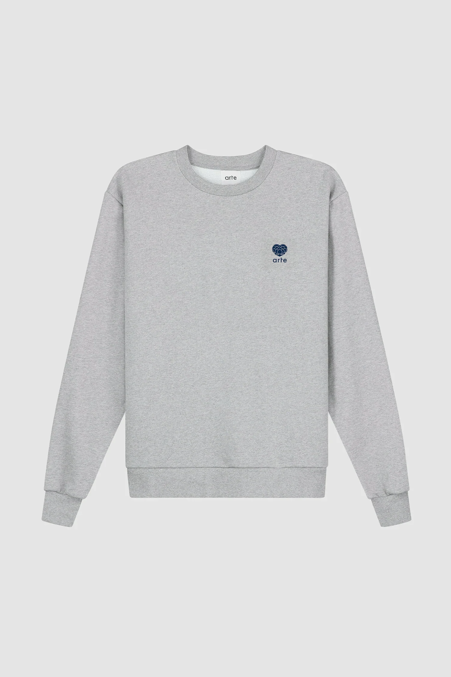 Heart Flower Crewneck - Grey - Image 8