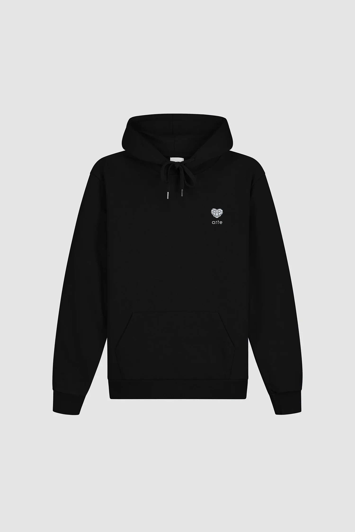 Heart Flower Hoodie - Black - Image 8