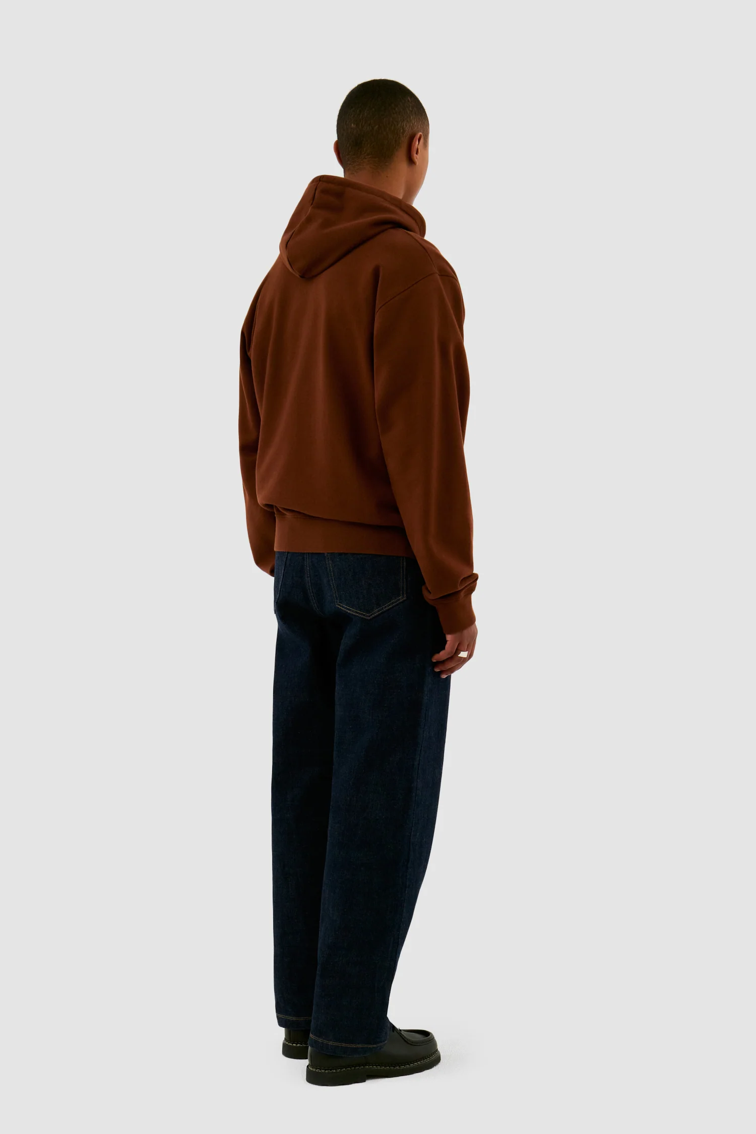 Heart Flower Hoodie - Brown - Image 6