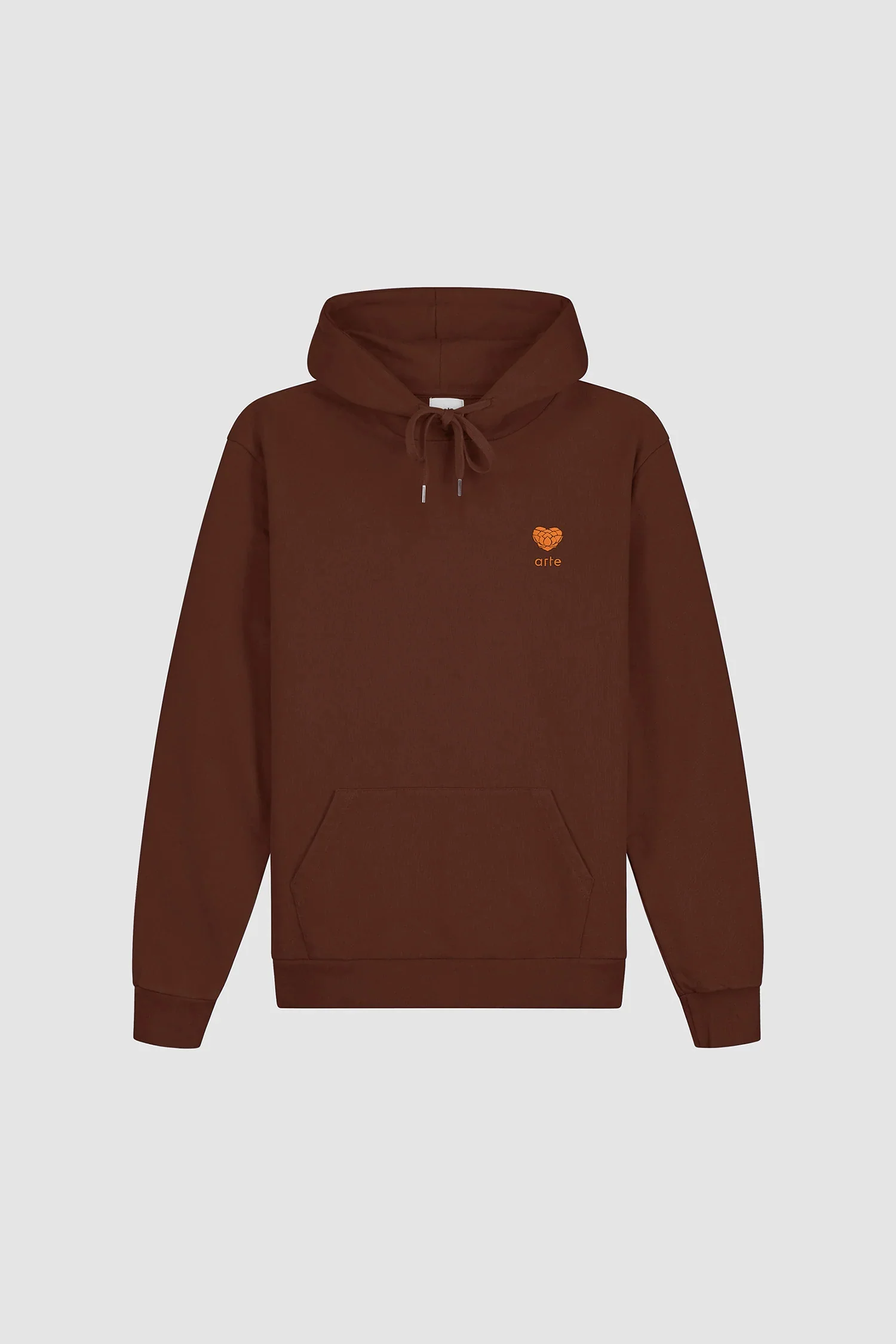 Heart Flower Hoodie - Brown - Image 8