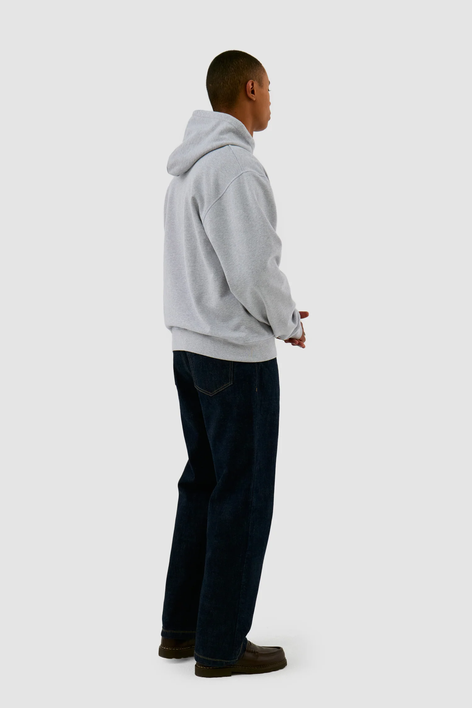 Heart Flower Hoodie - Grey - Image 6