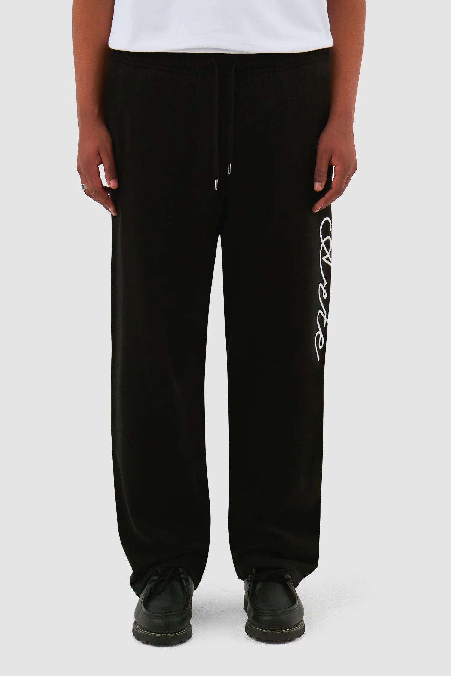 Script Logo Pants - Black - Image 2
