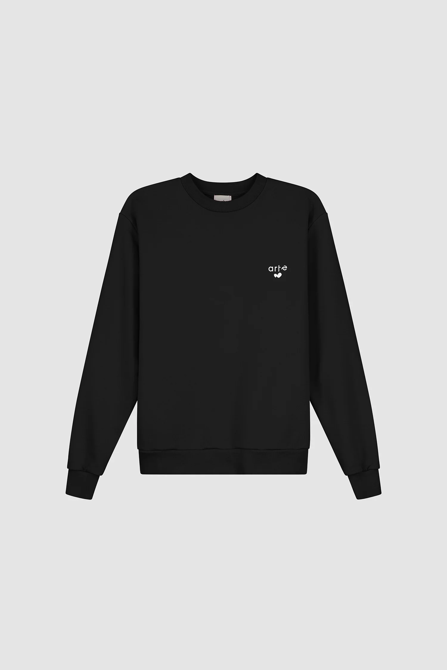 Heart Logo Crewneck - Black - Image 9
