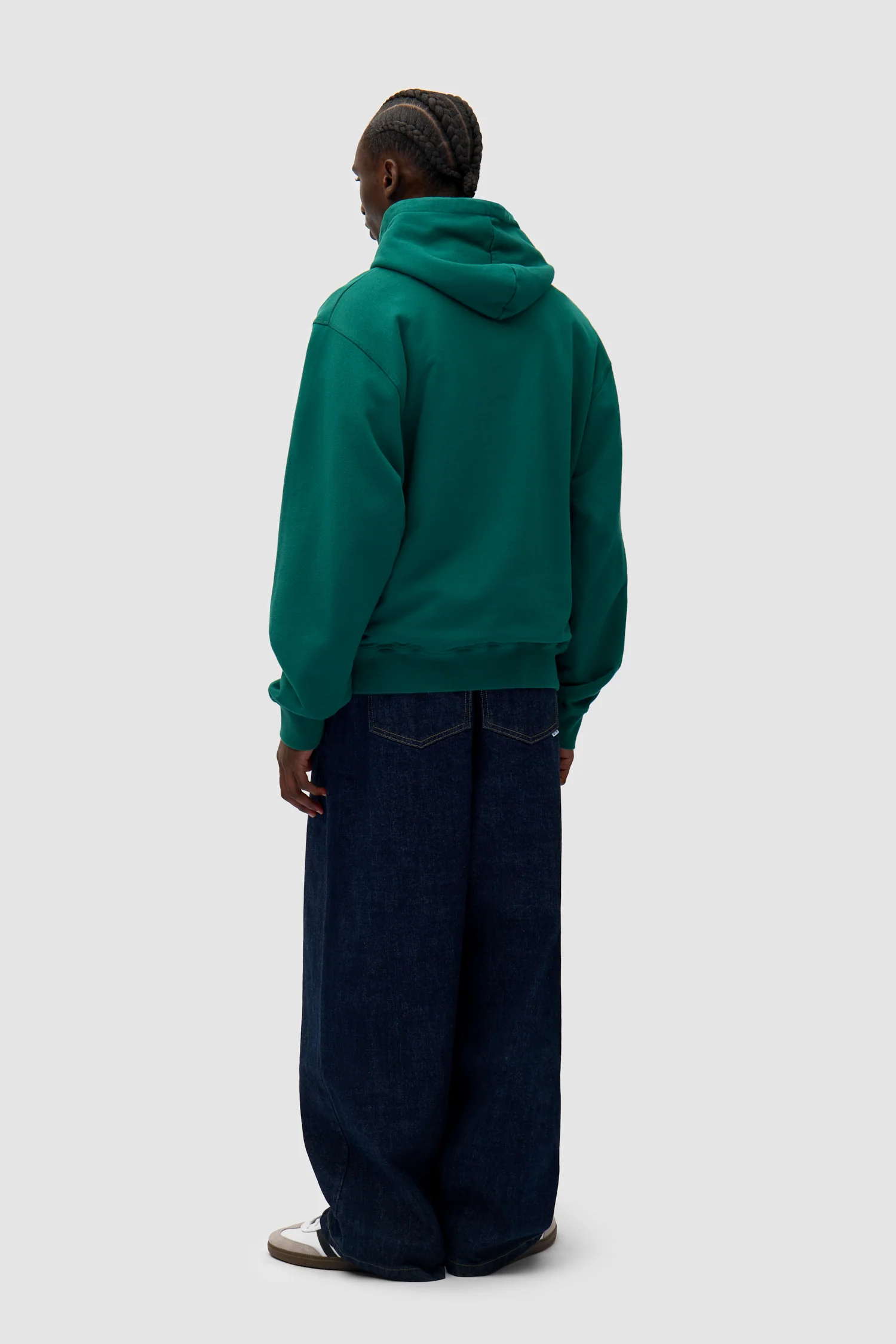 Heart Logo Hoodie - Green - Image 6