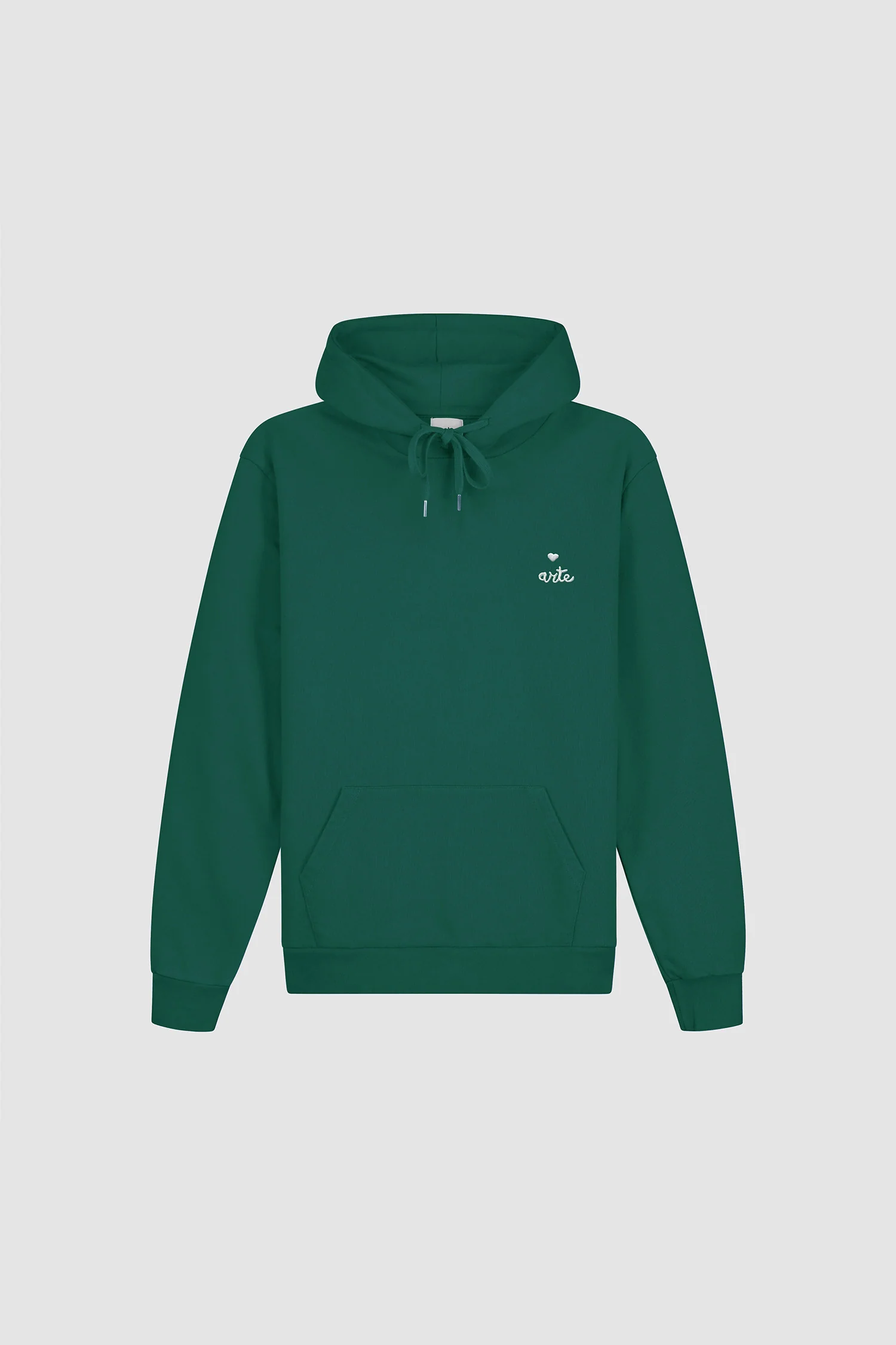 Heart Logo Hoodie - Green - Image 8