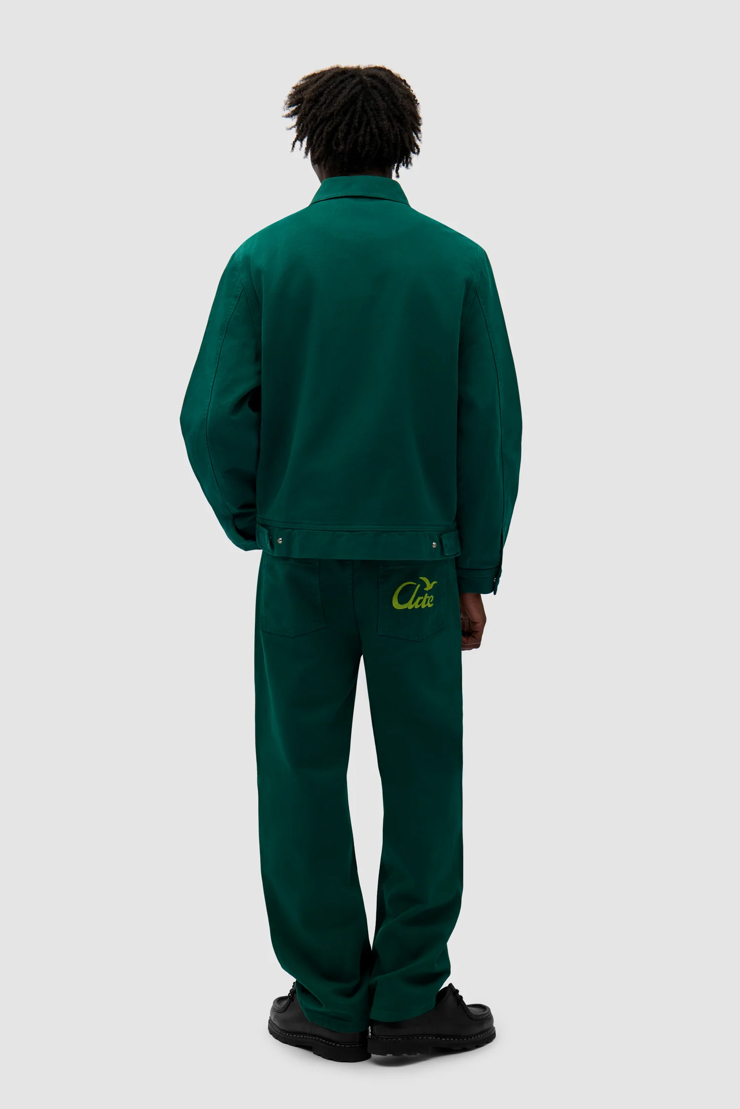 Heart Logo Jacket - Green - Image 6