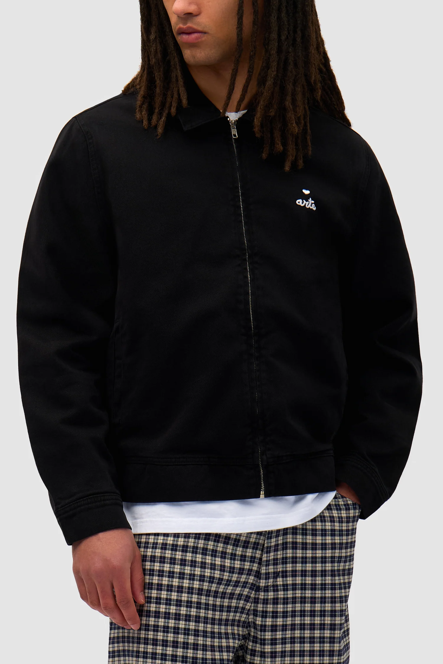 Heart Logo Jacket - Black - Image 7