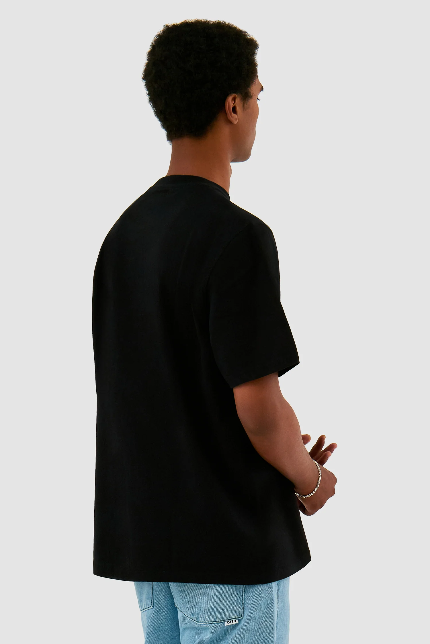 Heart Logo T-shirt - Black - Image 3